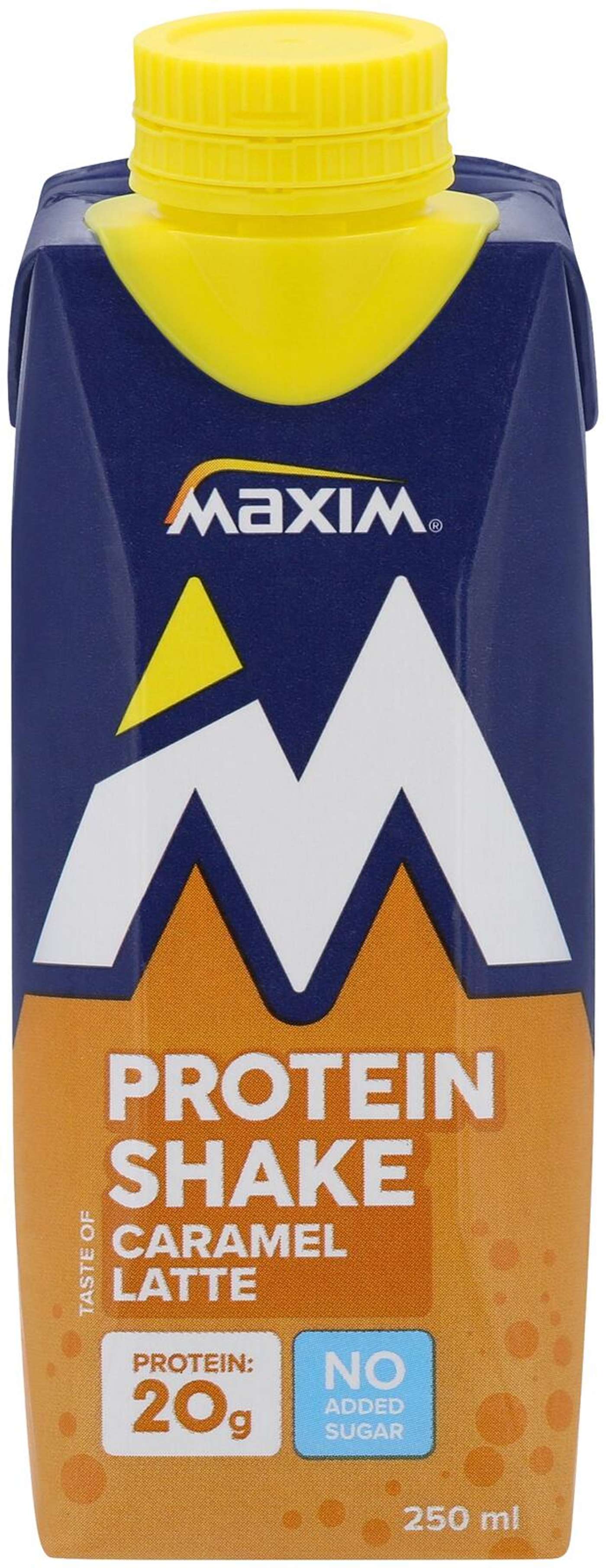 Протеиновый напиток Maxim Caramel Latte 250мл