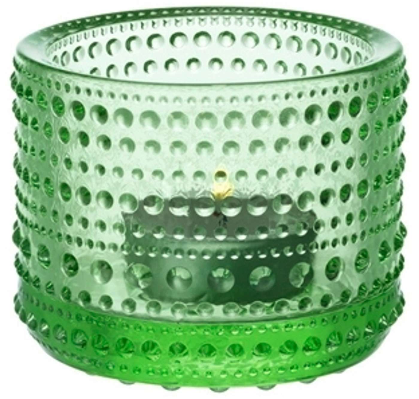 Свеча-фонарь Iittala Kastehelmi 64 мм яблочно-зеленый (цвет Яблоко зеленое)