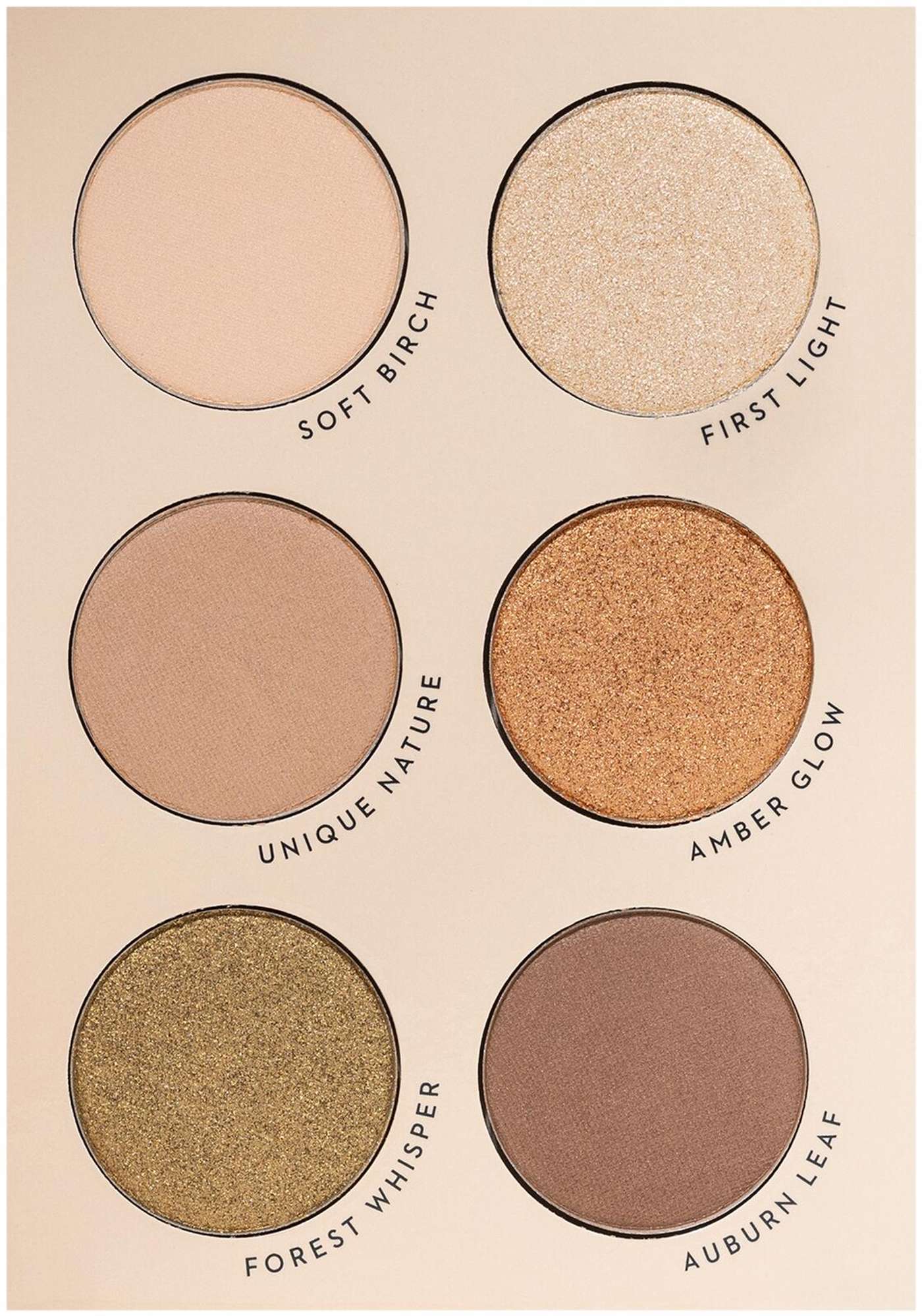 Палитра теней для век Lumene Nordic Neutrals 8 г (цвет Северные нейтральные цвета)