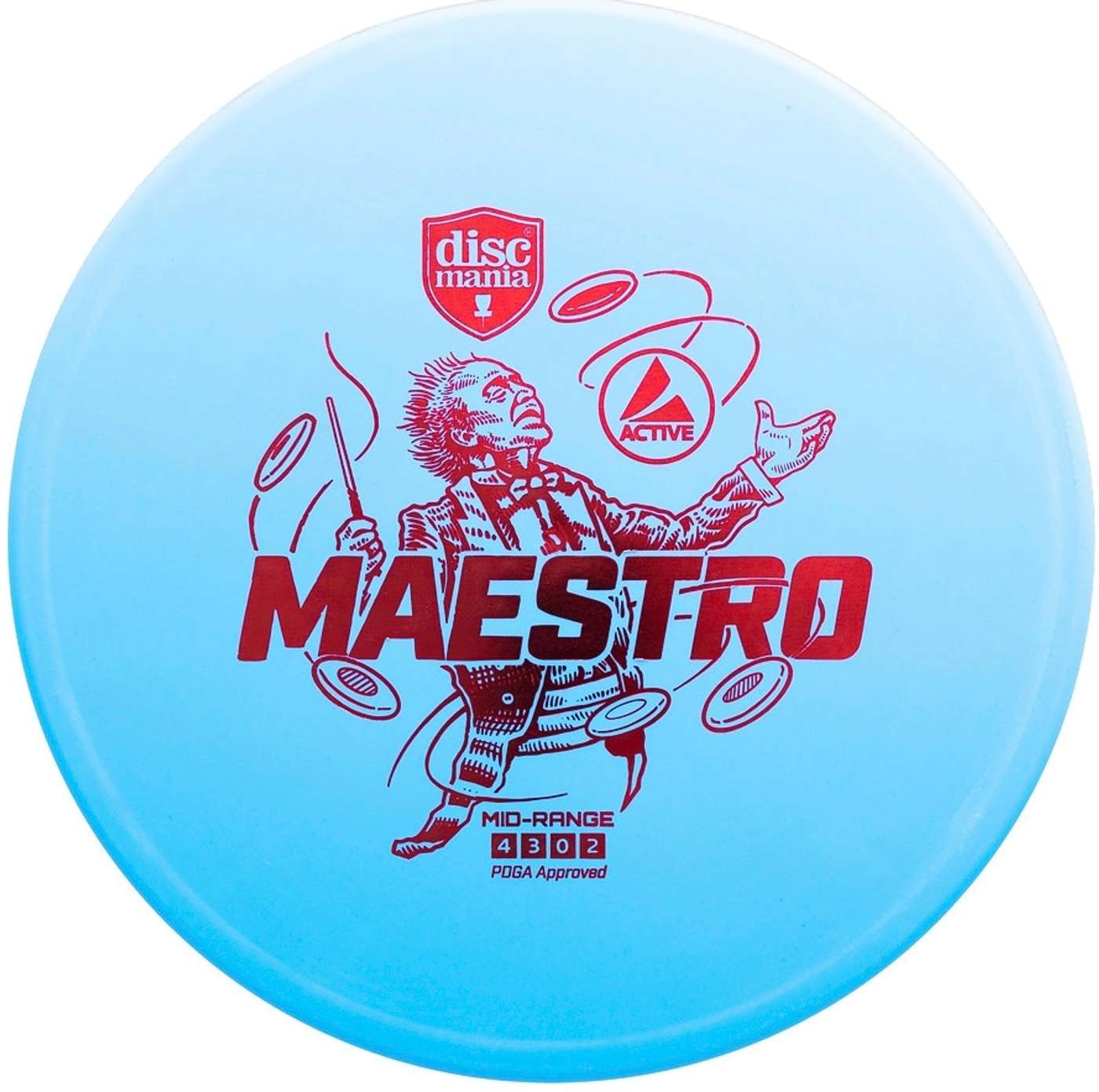 Discmania среднего класса Maestro, разные (цвет Ассортимент)