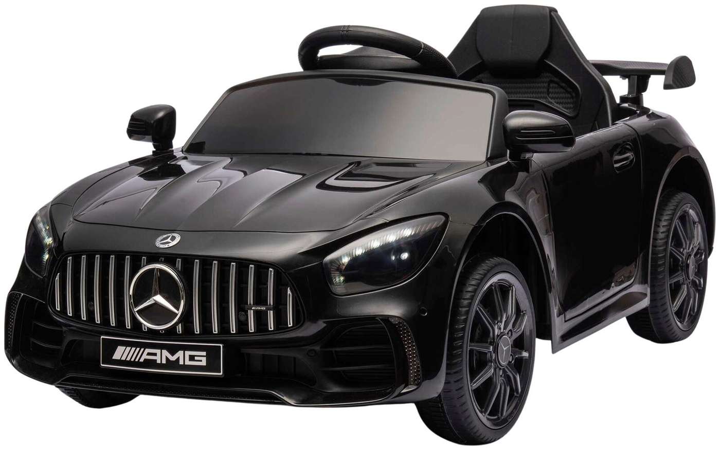 Детский электромобиль Swoop Mercedes-Benz GTR (цвет Черный)