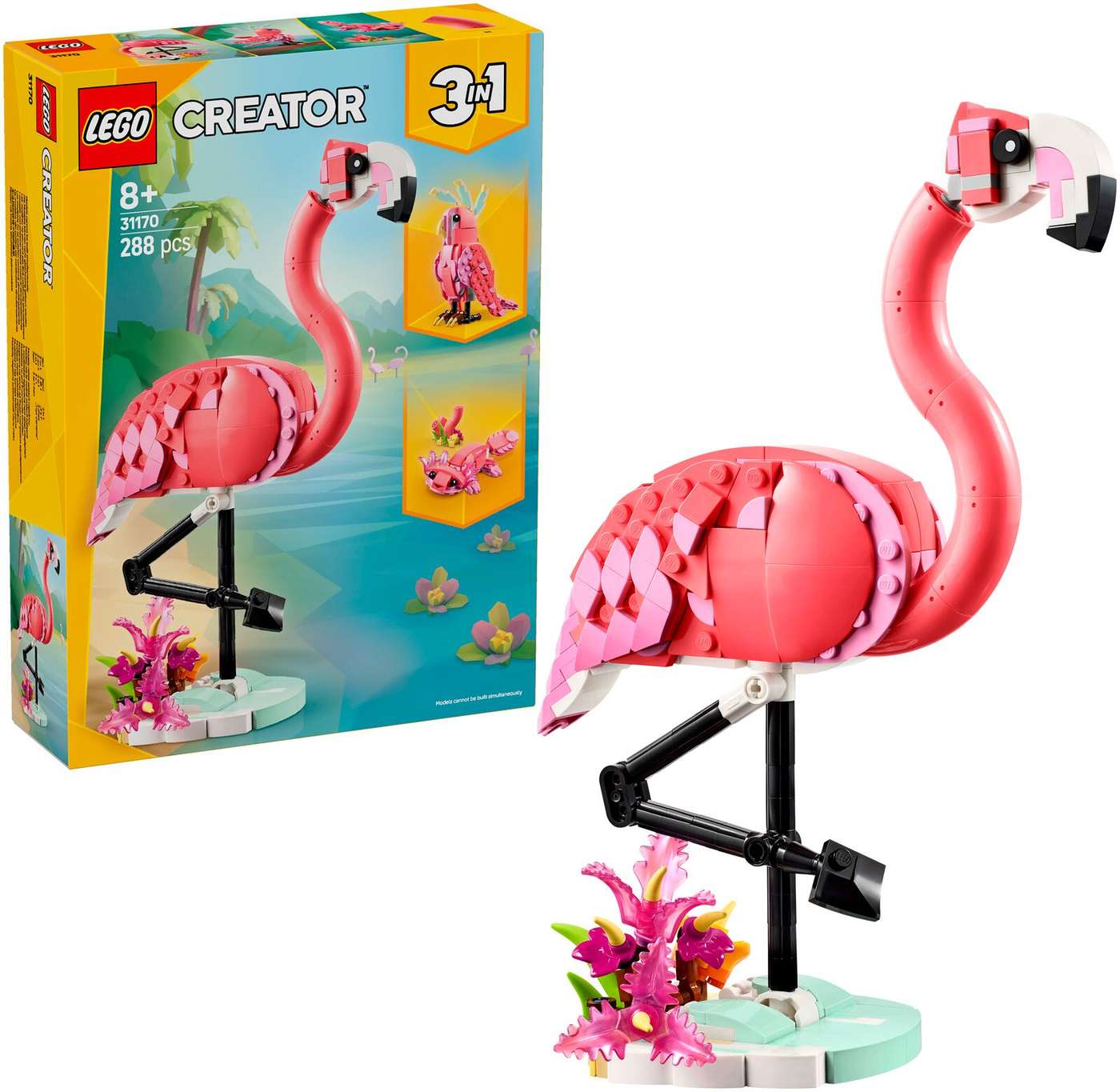LEGO® Creator 31170 Дикое животное: Розовый фламинго