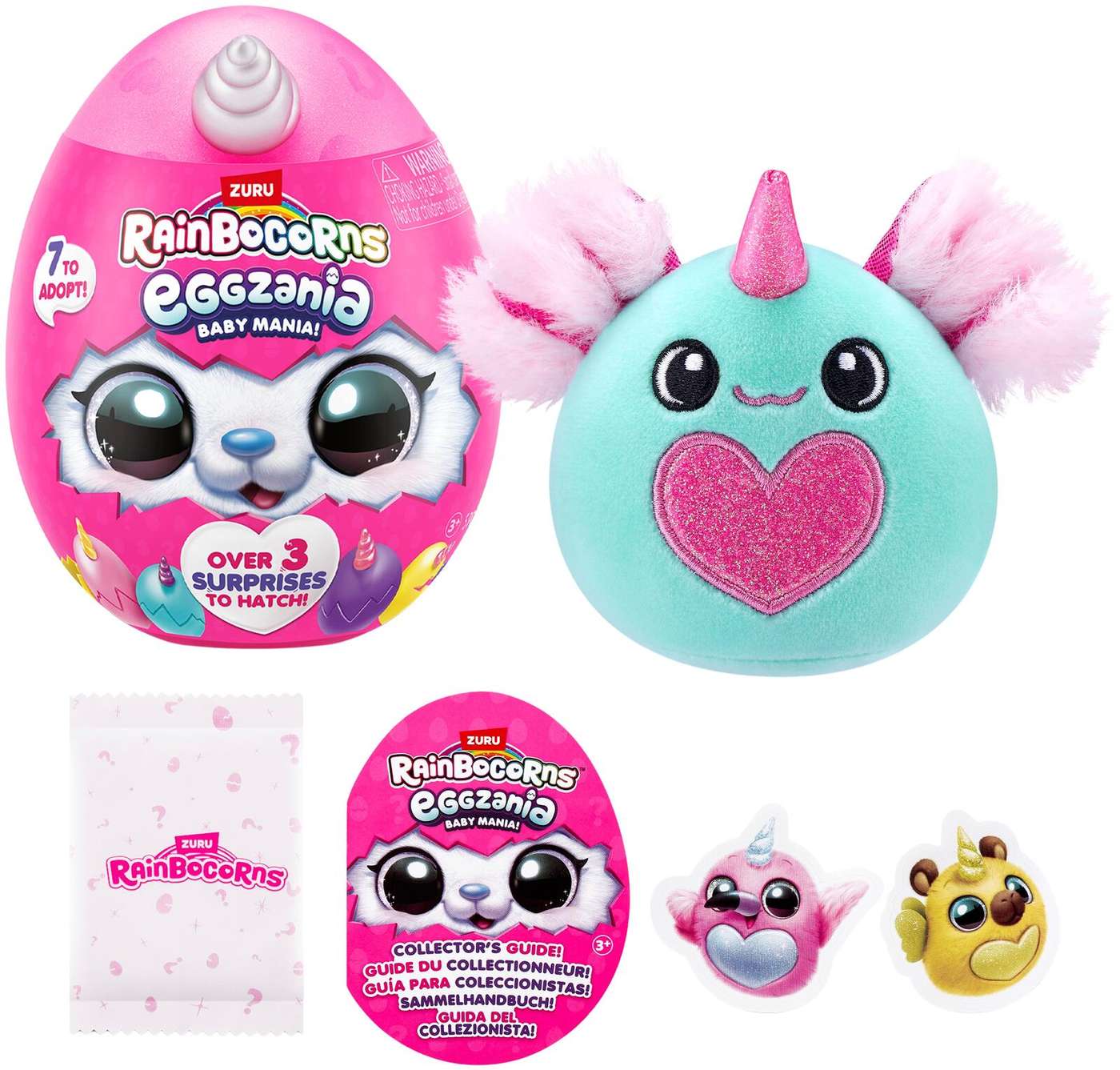 Мягкая игрушка Rainbocorns Baby Eggzania S1
