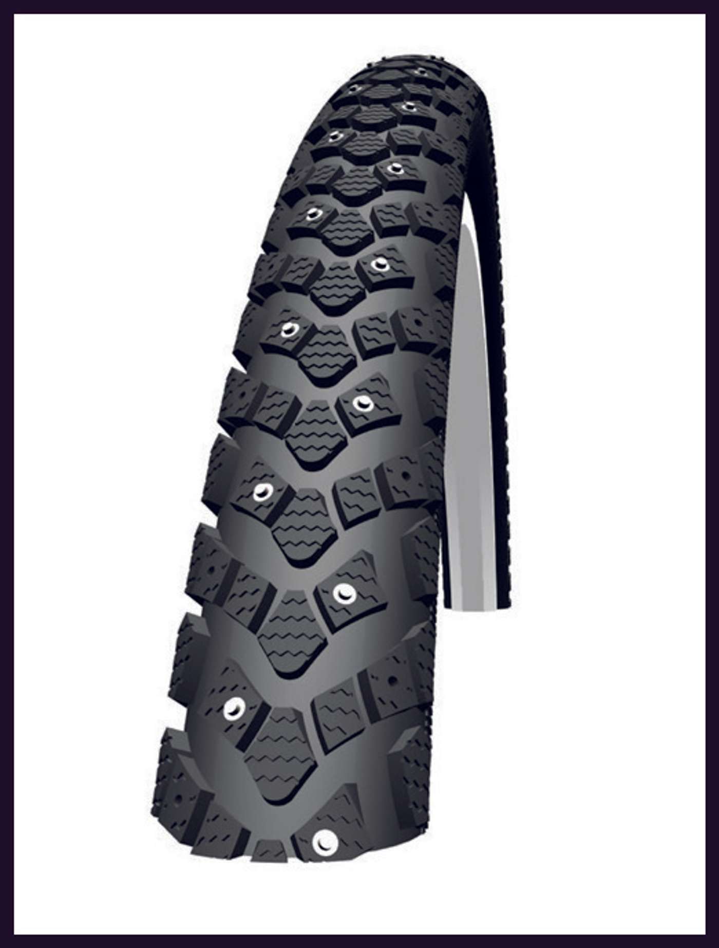 Шипованная шина Schwalbe Winter 26" 47-559 100 шипов (цвет черный)