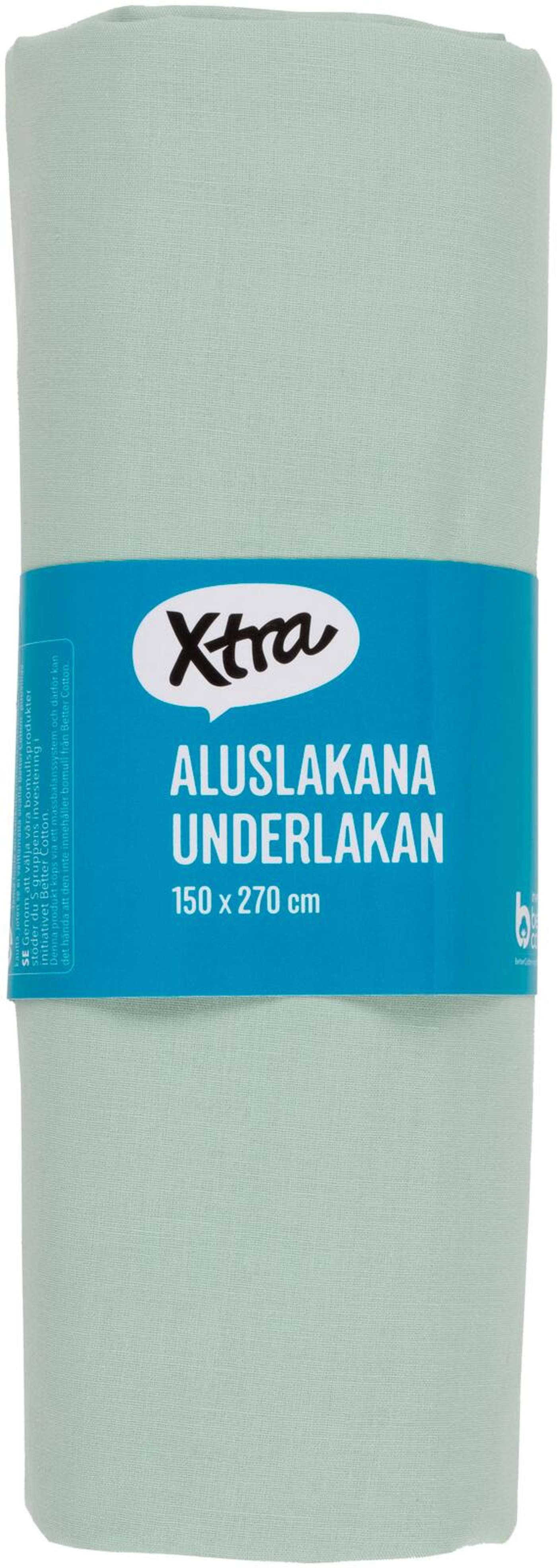 Простыня Xtra Uni 150x270 см, светло-зеленая (цвет Светло-зеленый)