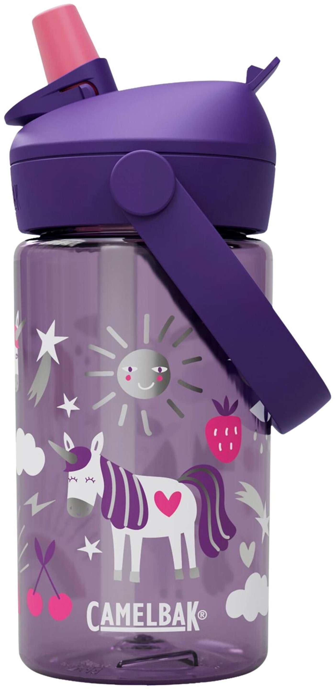 Бутылка Camelbak с соломинкой Thrive Flip Straw Kids 0, 4л Unicorn (цвет Вечеринка единорогов)