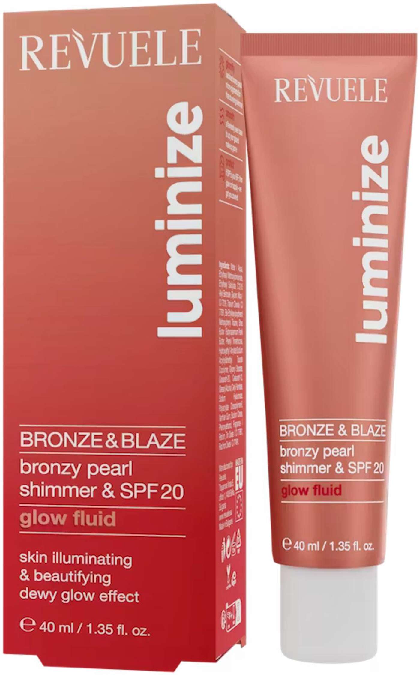 Revuele Bronze & Blaze сияющая жидкость 40 мл