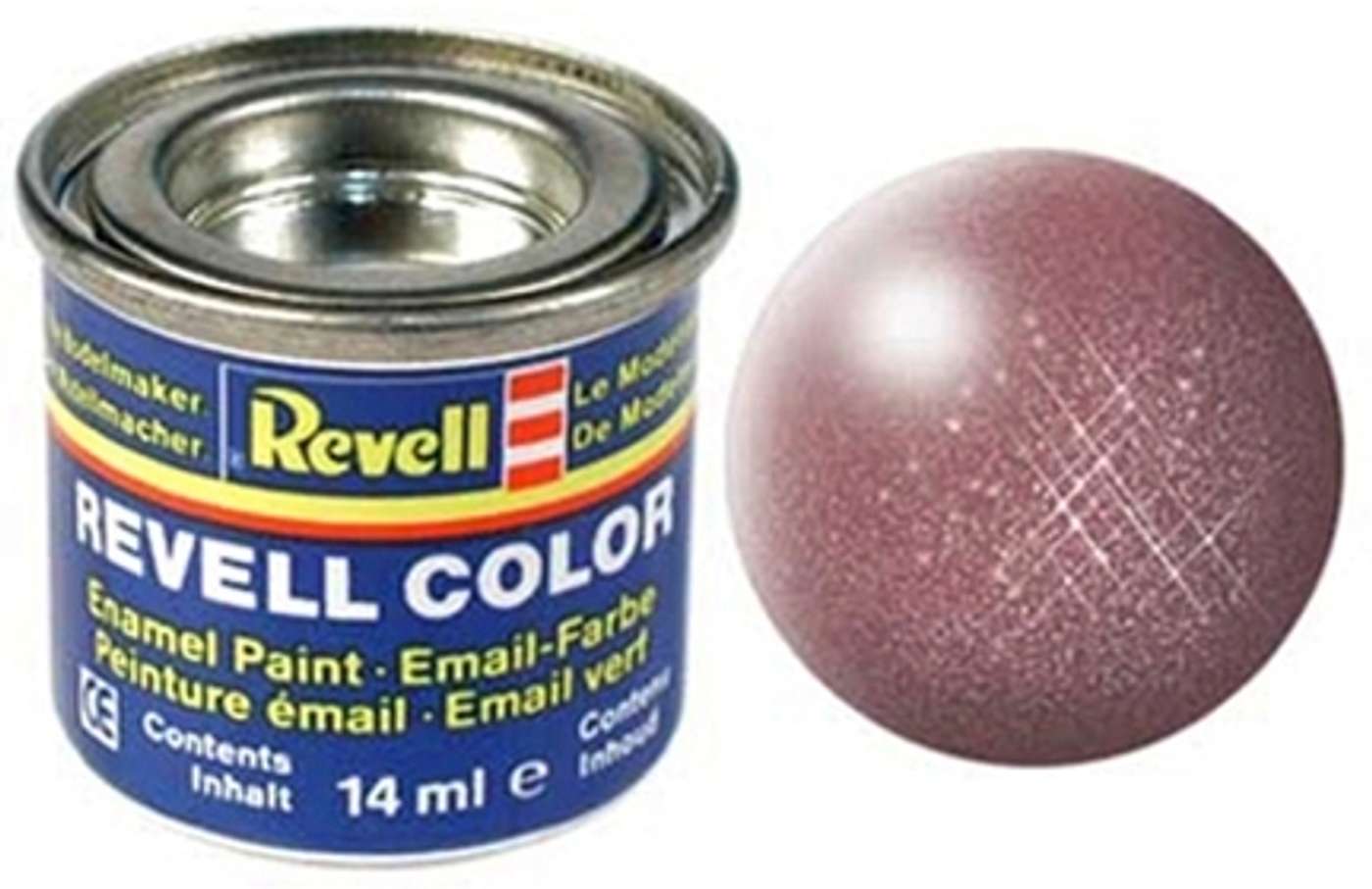 Краска Revell 14мл 93 медный металлик (цвет медь)
