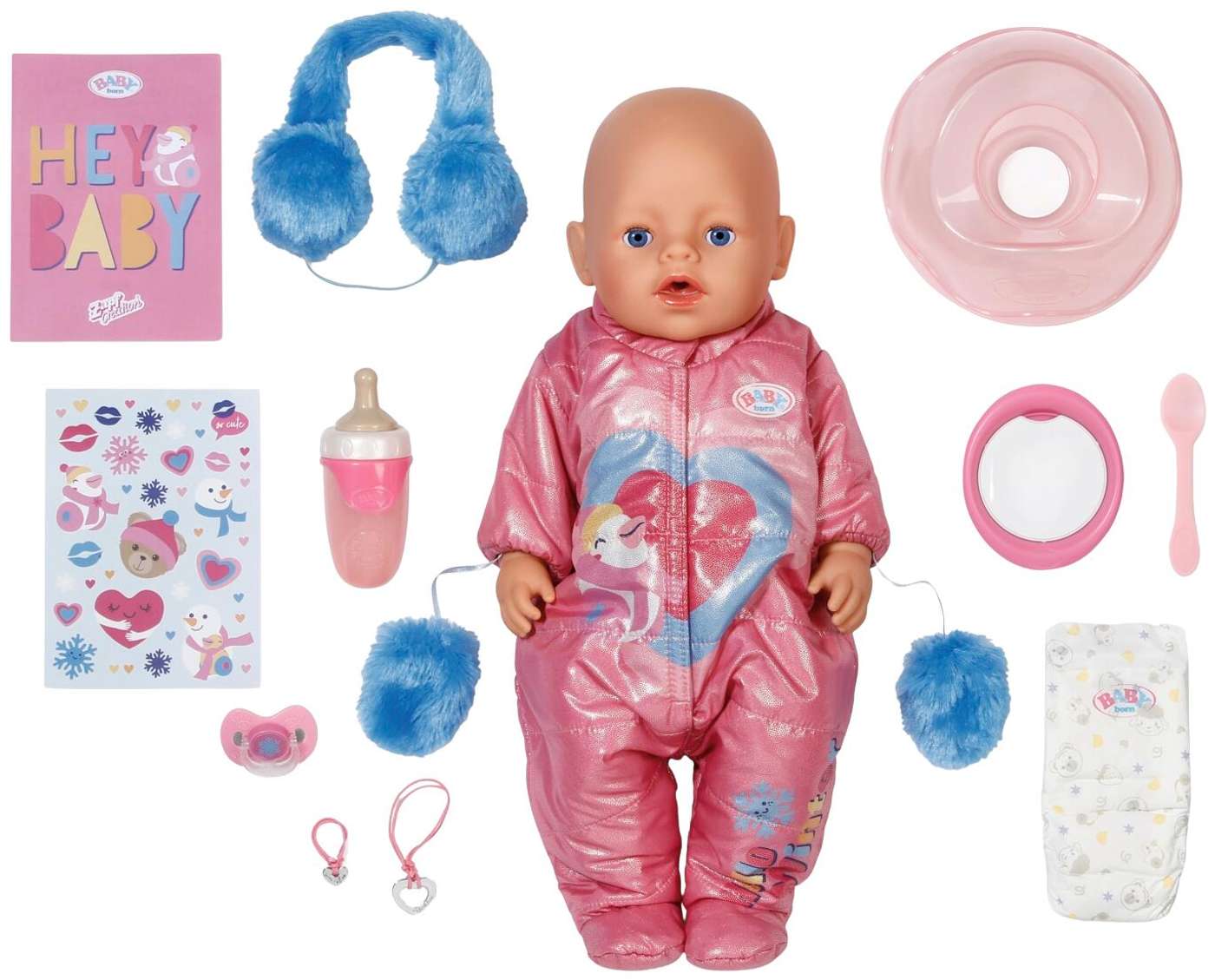Кукла Эмма BABYborn ростом 43см в зимнем наряде