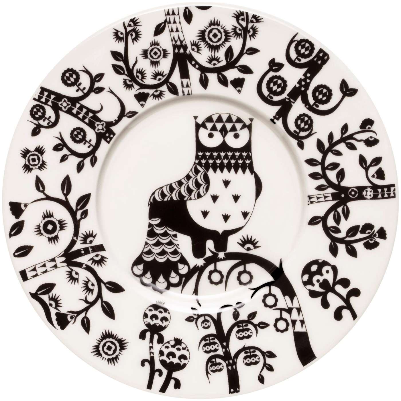 Тарелка Iittala Taika 16см черная (цвет черный)