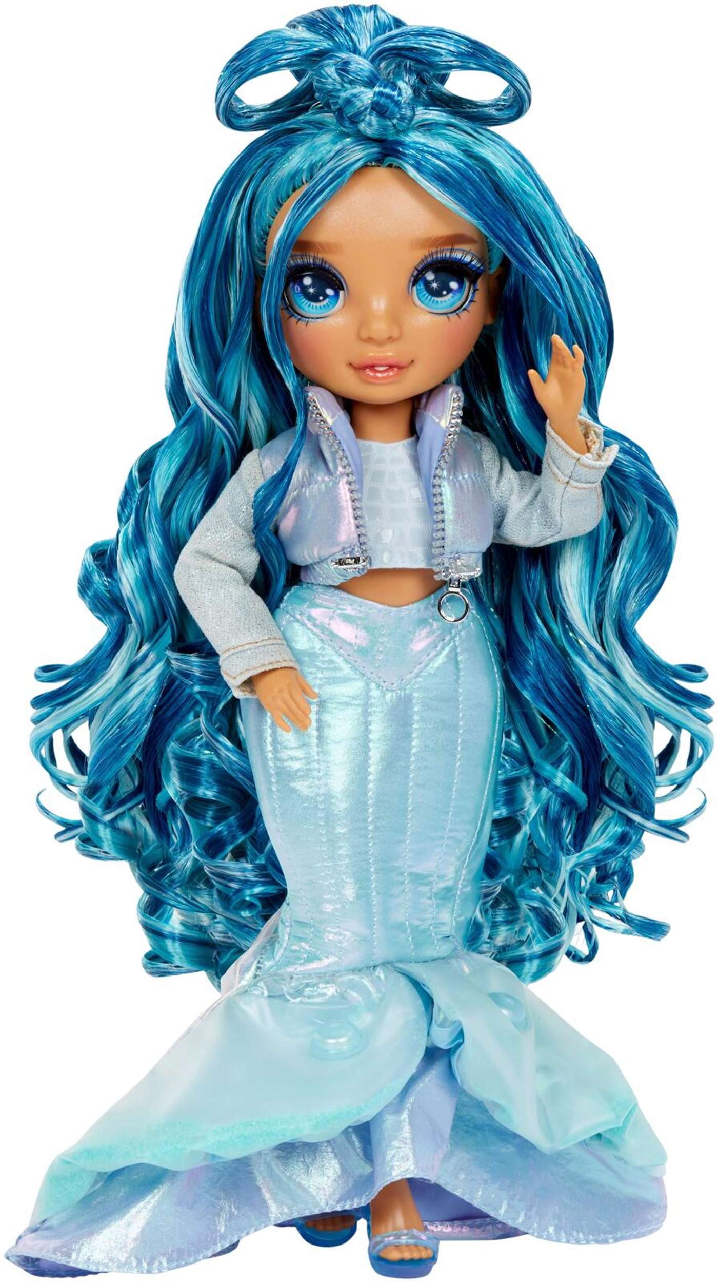 Модная кукла Rainbow High Winter Wonderland, синяя