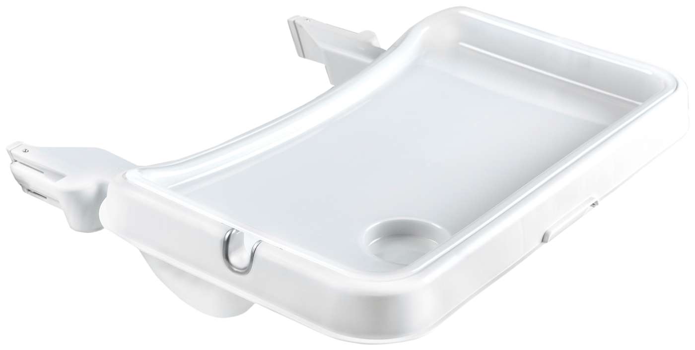 Hauck поднос для стульчика Alpha Tray белый
