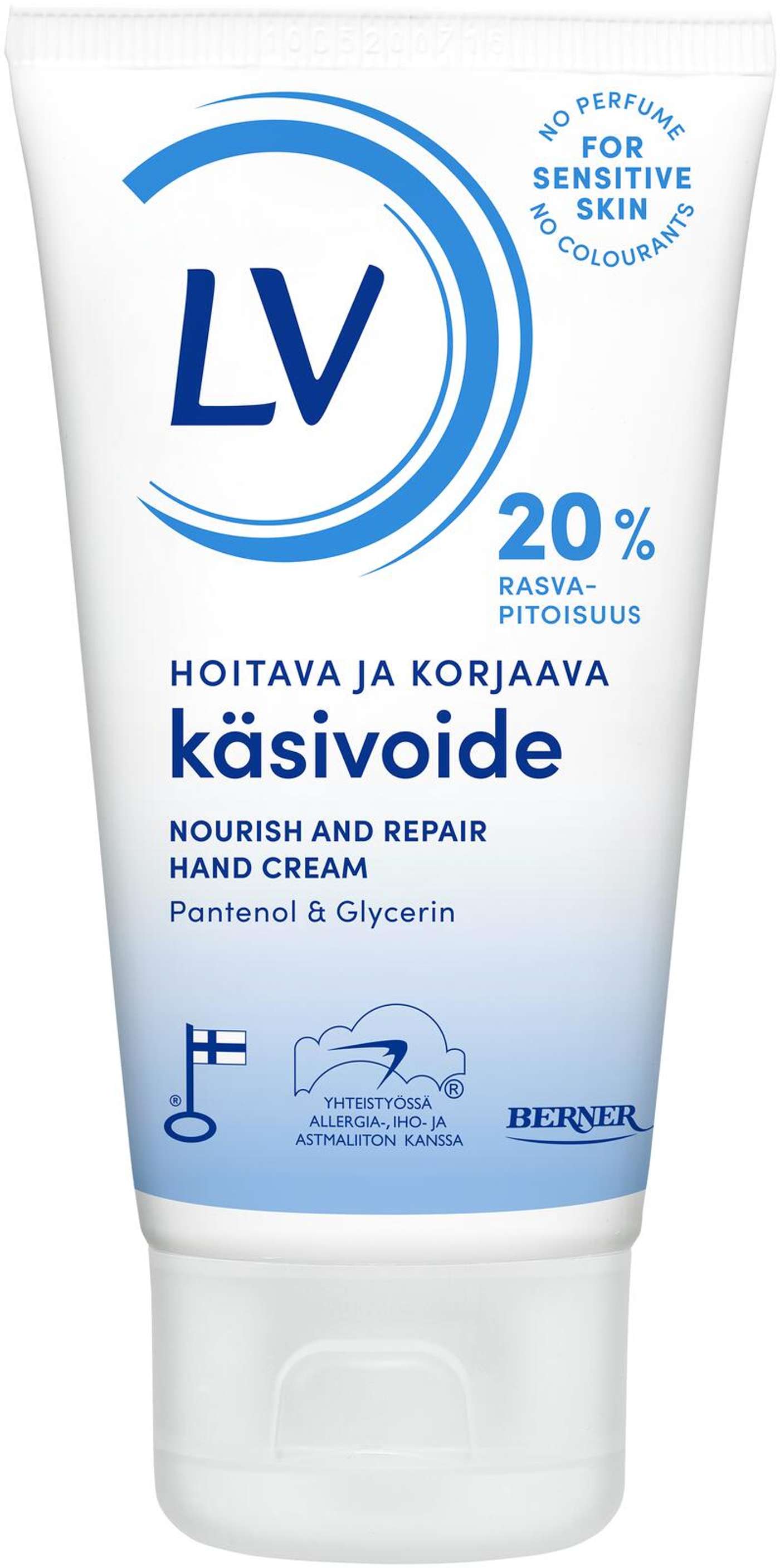 LV 75 мл Питательный и восстанавливающий крем для рук.