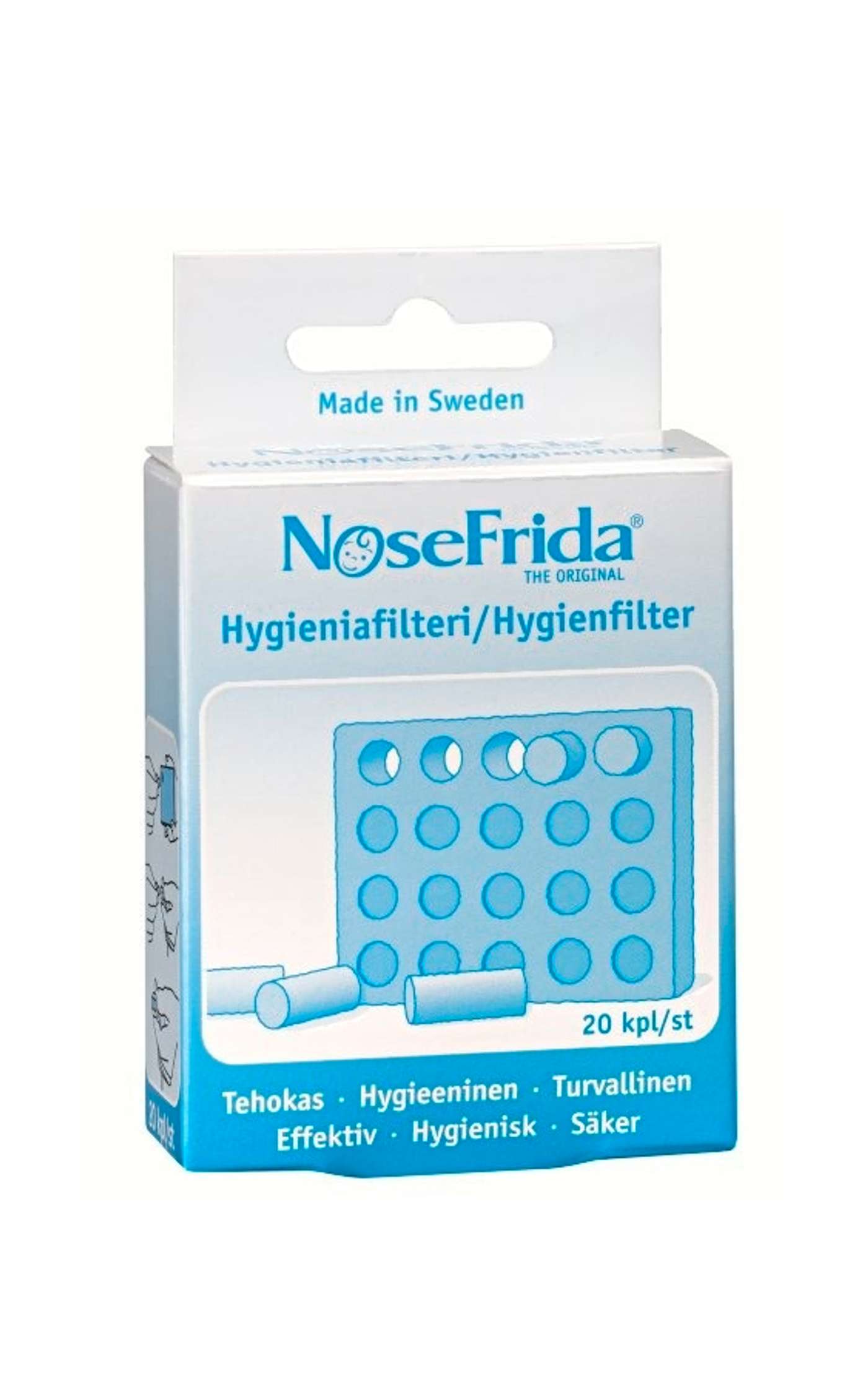 NoseFrida Гигиенический фильтр 20 шт.