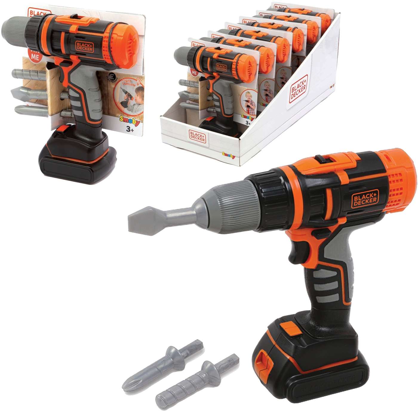 Аккумуляторная дрель Smoby Black + Decker