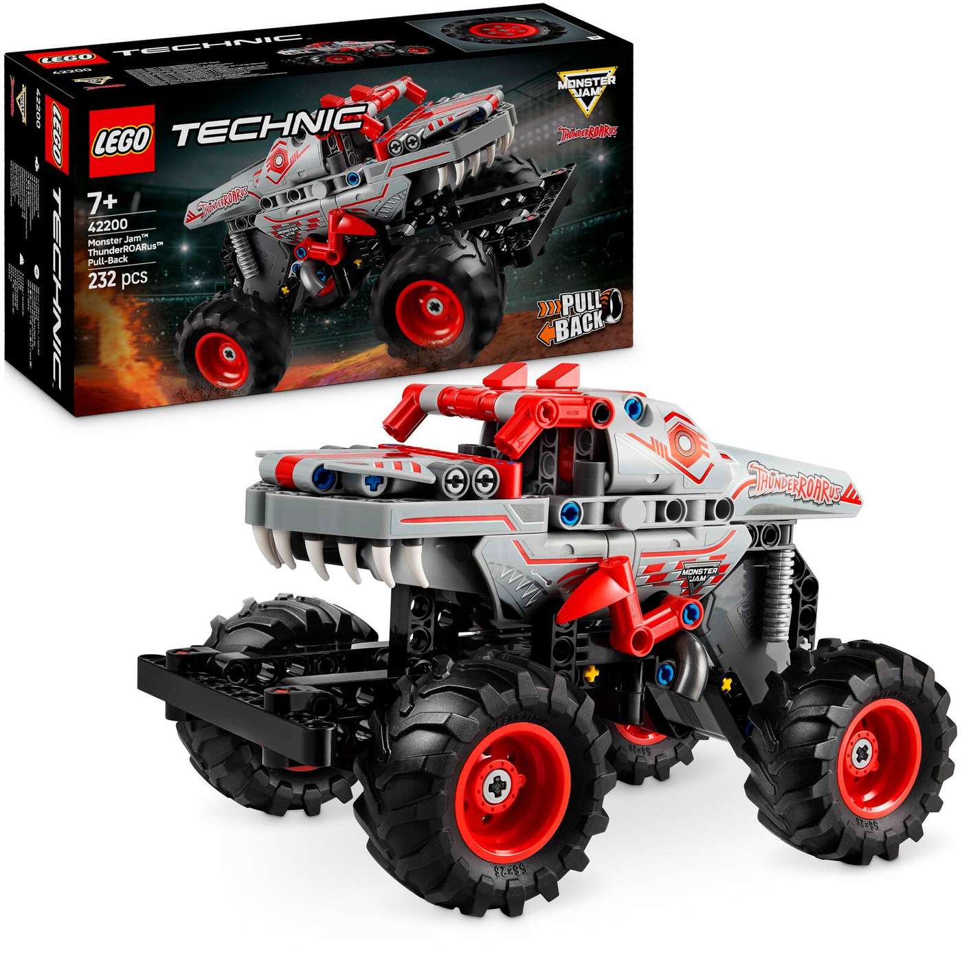 LEGO® Technic 42200 Monster Jam™ ThunderROARus™ Тяговый двигатель
