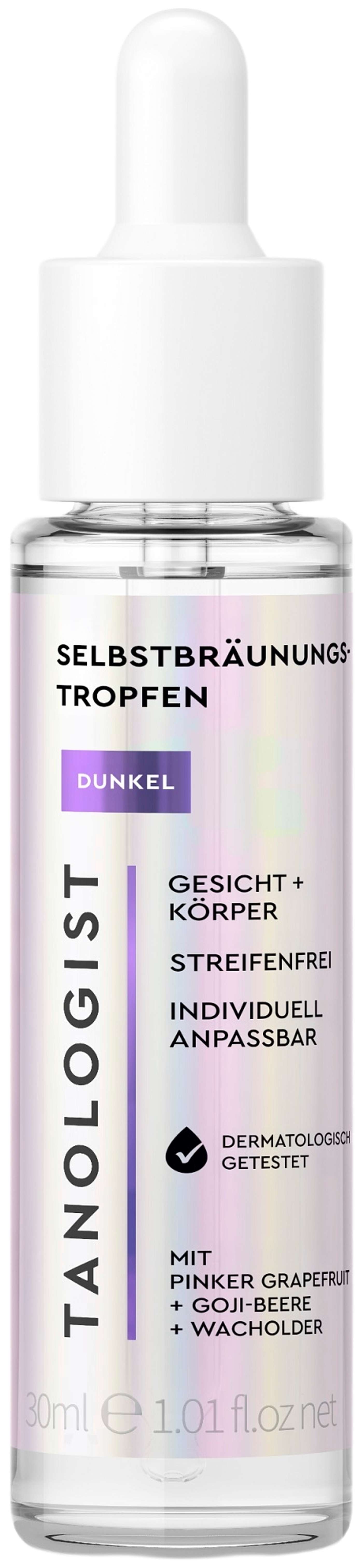 Tanologies Self Tan Drops Dark - капли автозагар 30мл