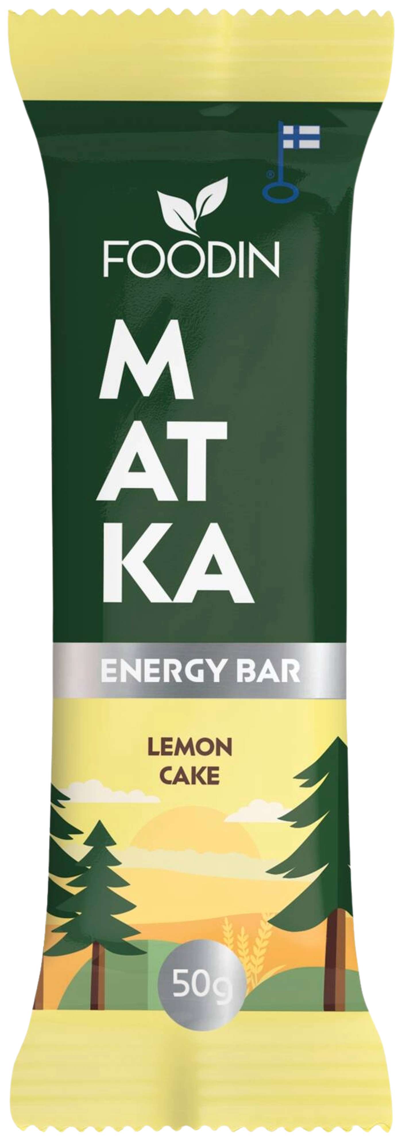 Food's MATKA Energy Bar, Лимонный пирог, 50г