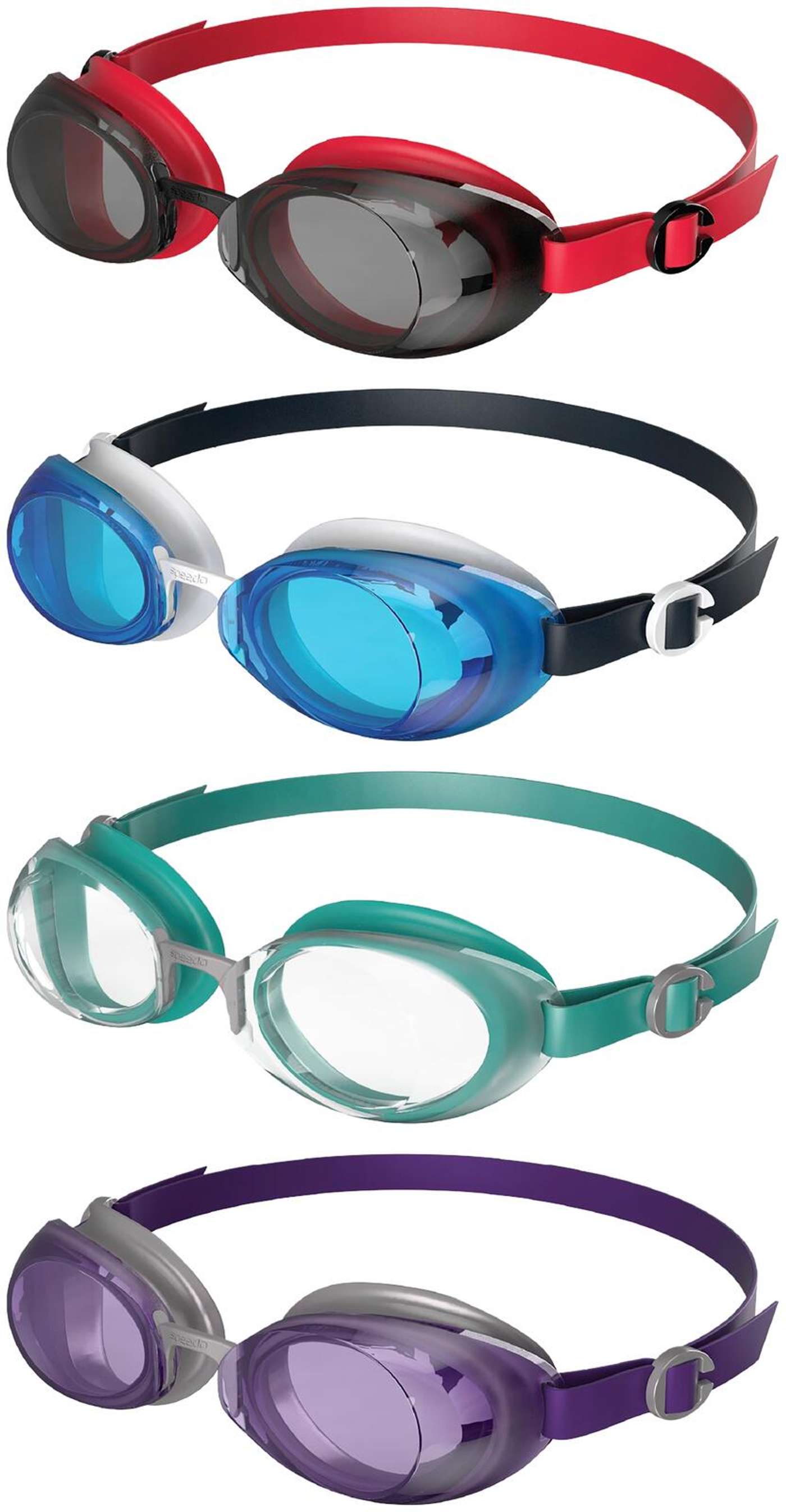 Очки для плавания Speedo Jet 2. 0 (цвет Ассорти из 4 цветов)