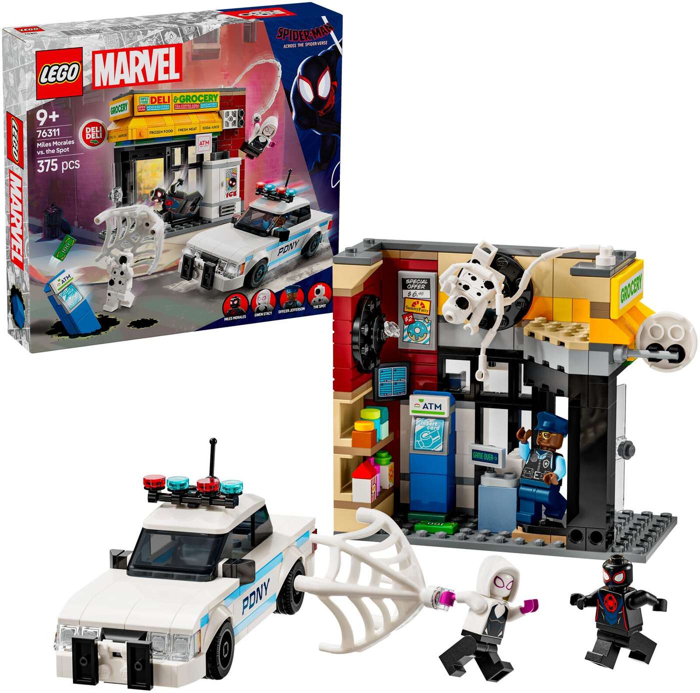 LEGO® Super Heroes Marvel 76311 Паук-Вселенные: Майлз Моралес против Запятой