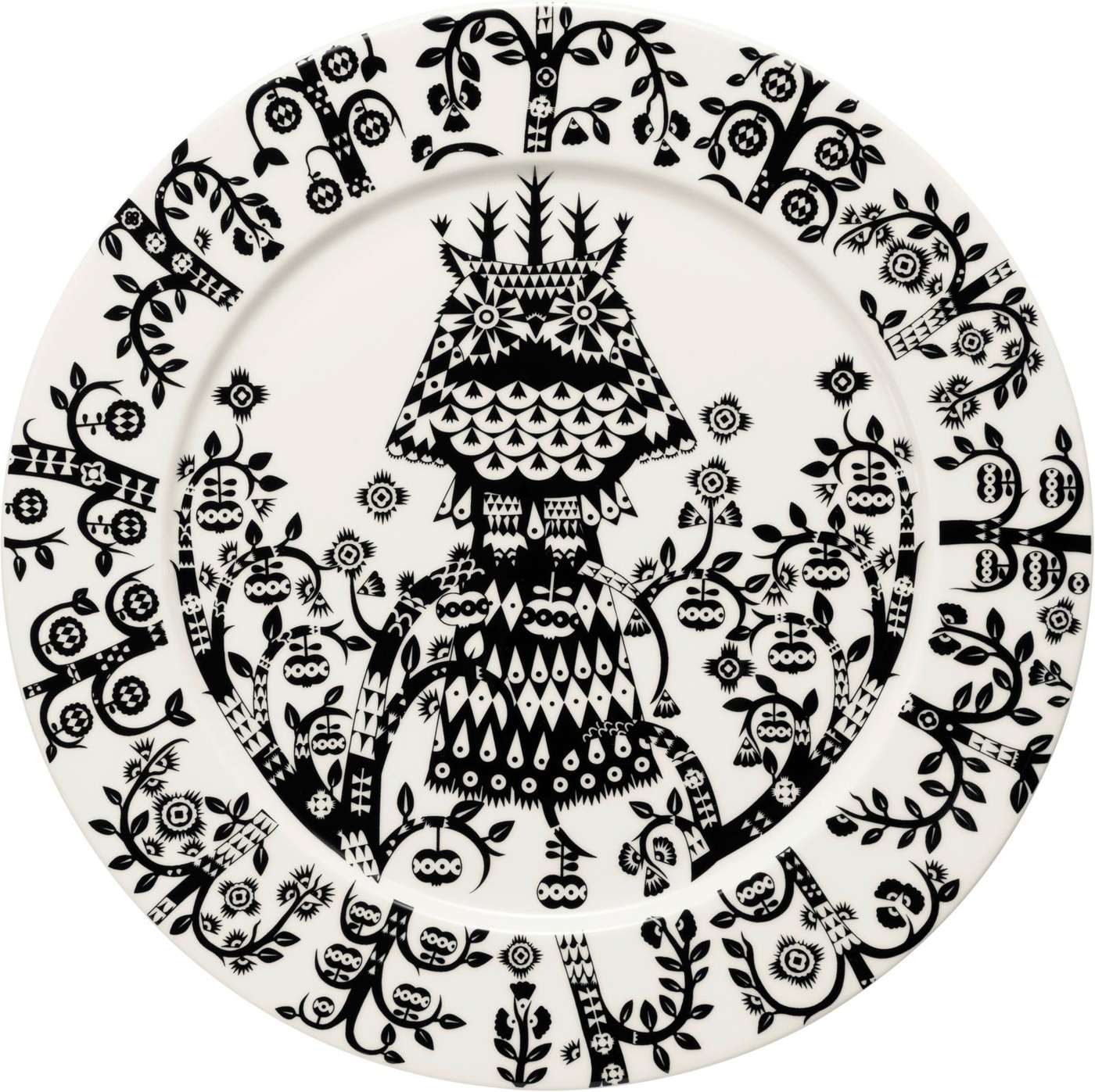 Iittala Lautanen Taika 27см черный (цвет Черный)
