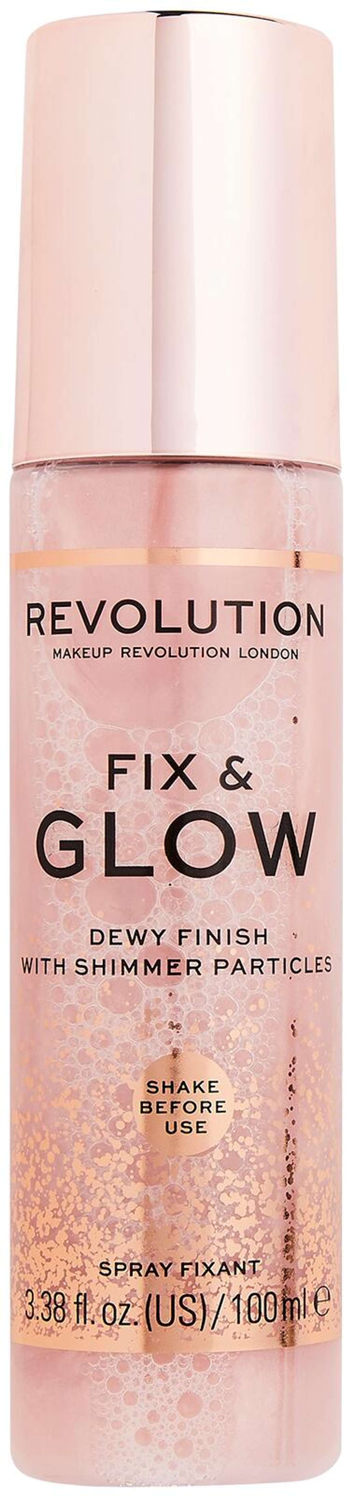 Makeup Revolution Fix & Glow Fixing спрей для макияжа 100мл