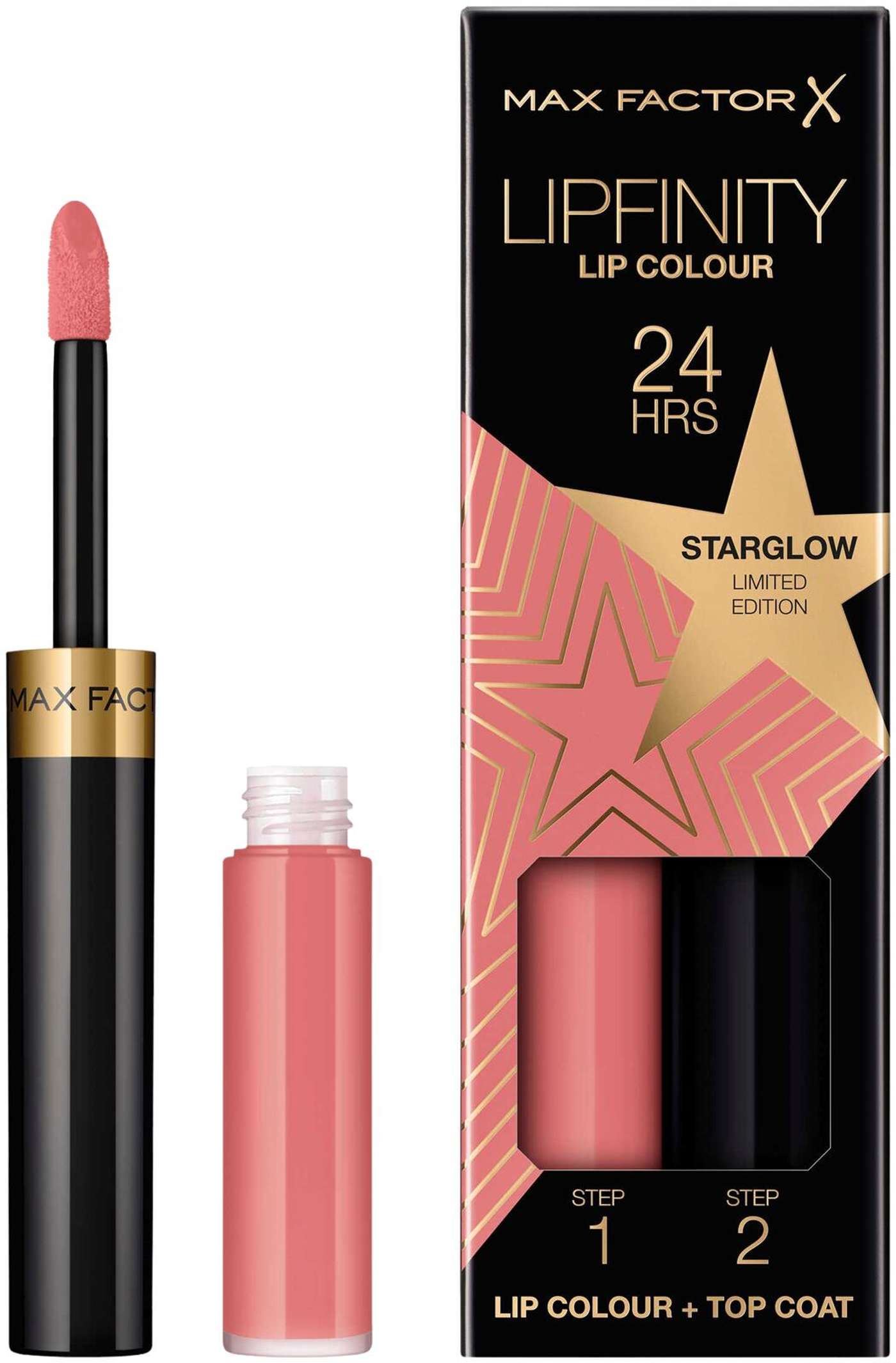 Краска для губ Max Factor Lipfinity 80 Star Glow 1, 15 мл + 1, 9 г (цвет Звездное свечение)