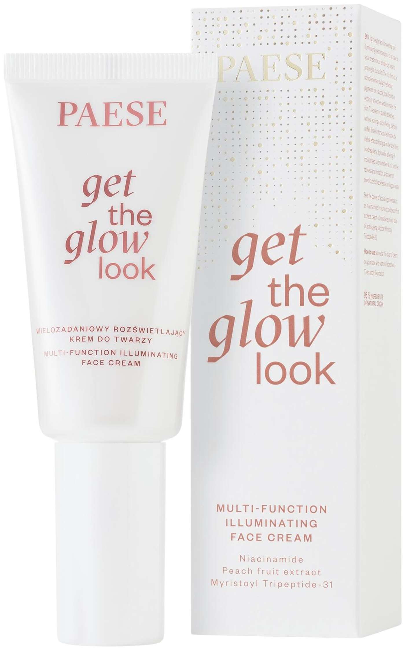Крем для лица Paese Get Glow Look 30мл
