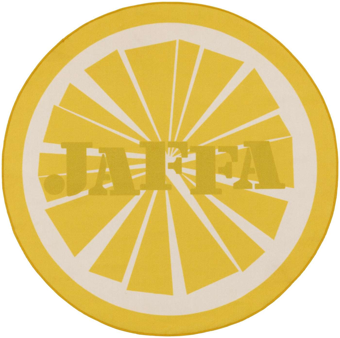 Ковер Vallila Citrus 80 см желтый (цвет желтый)