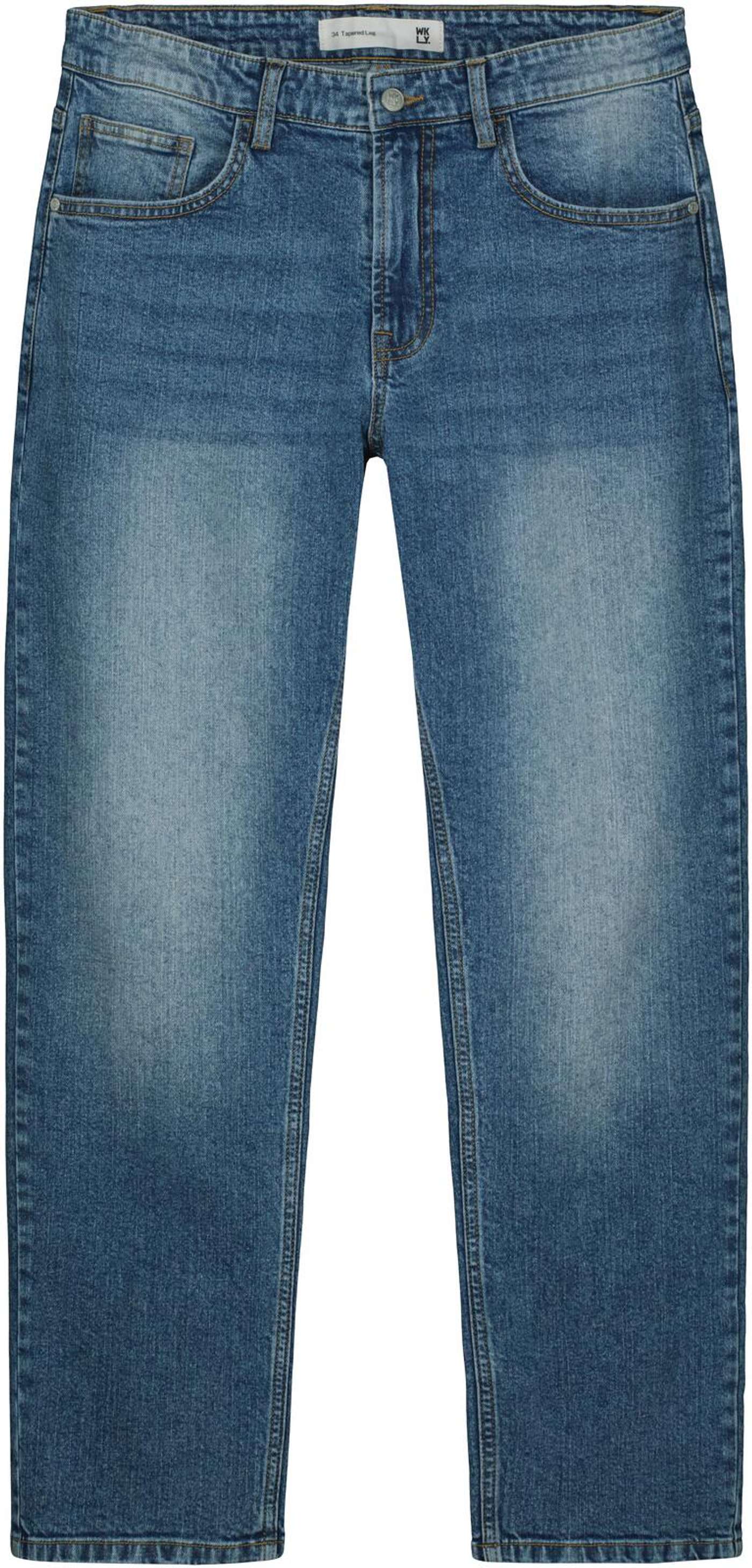 ВКЛ. мужские джинсы Tapered Slim (размер 30 дюймов, цвет Светло-голубой)