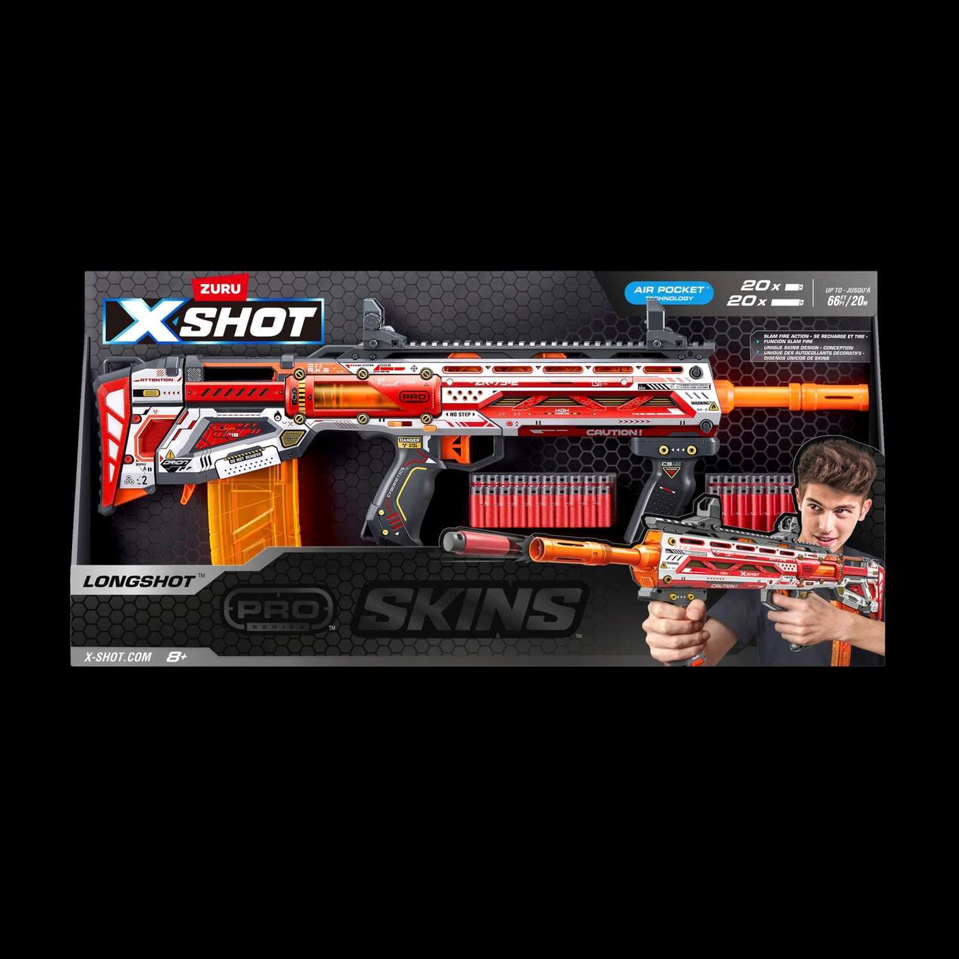 Игрушечный пистолет X-Shot Skins Pro S1