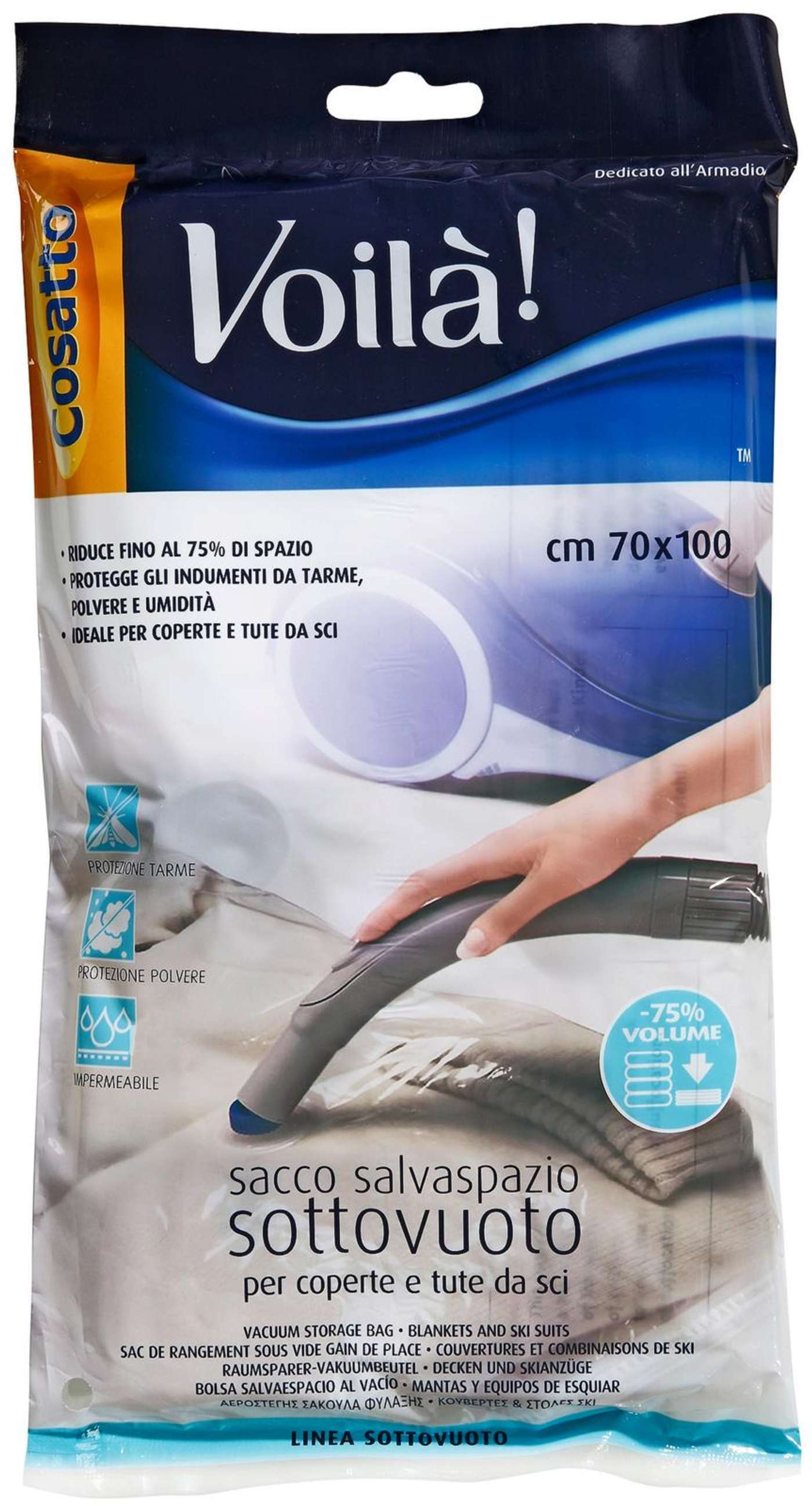 Вакуумный пакет Cosatto 70х100 см. (цвет Прозрачный)