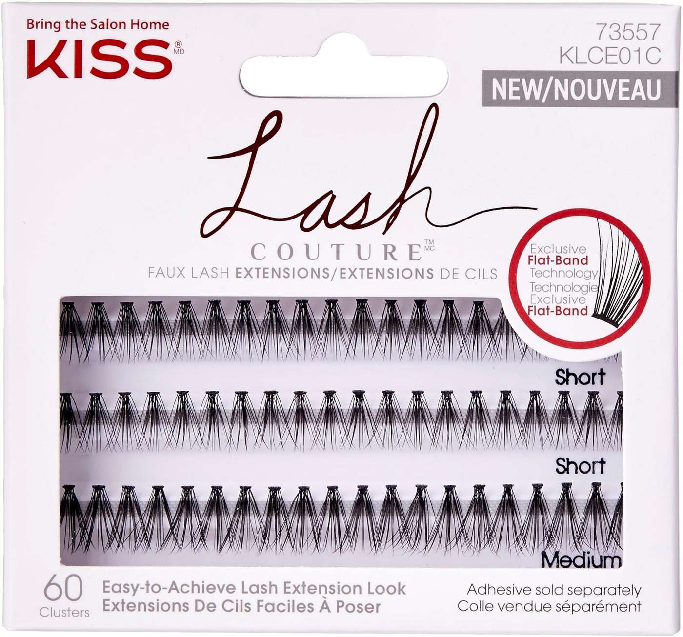 Kiss Lash Couture Наращивание искусственных ресниц, 60 кисточек