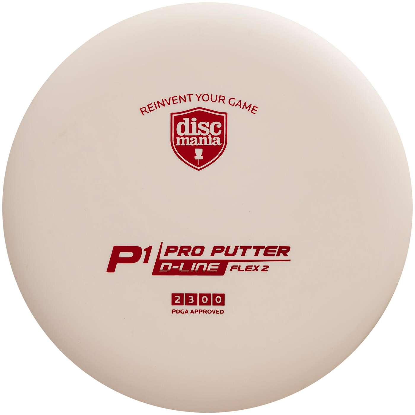 Паттер Discmania D-line P1 Flex 2 Белый (цвет Белый)