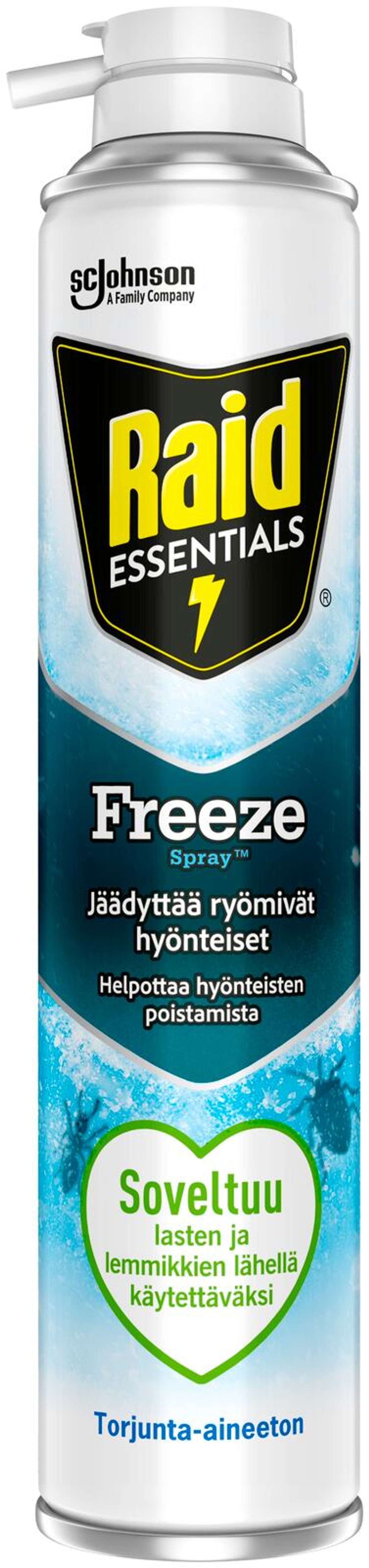 Замораживающий спрей от насекомых Raid Freeze 350мл