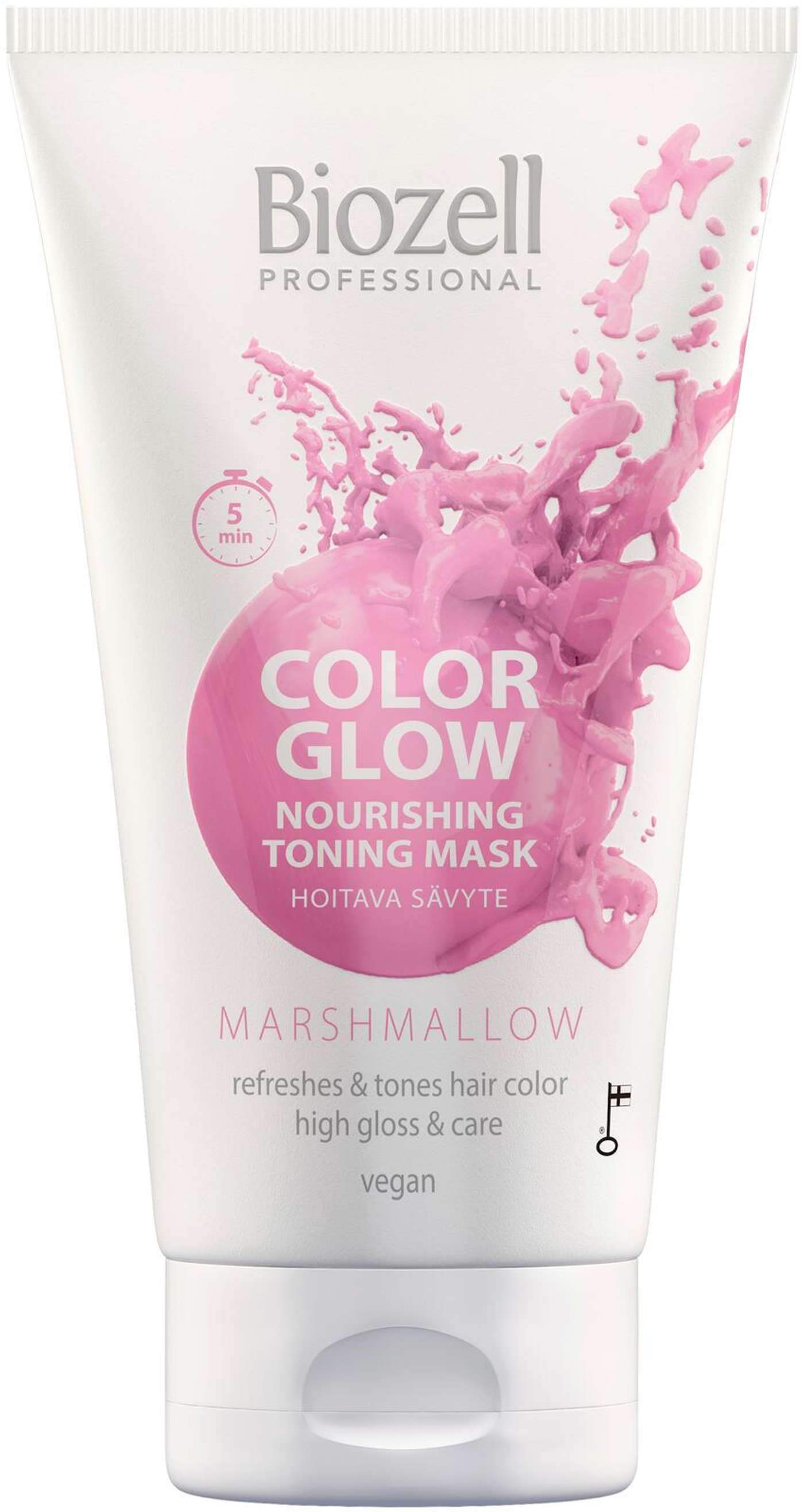 Biozell Color Glow Питательная оттеночная маска Зефир 150мл