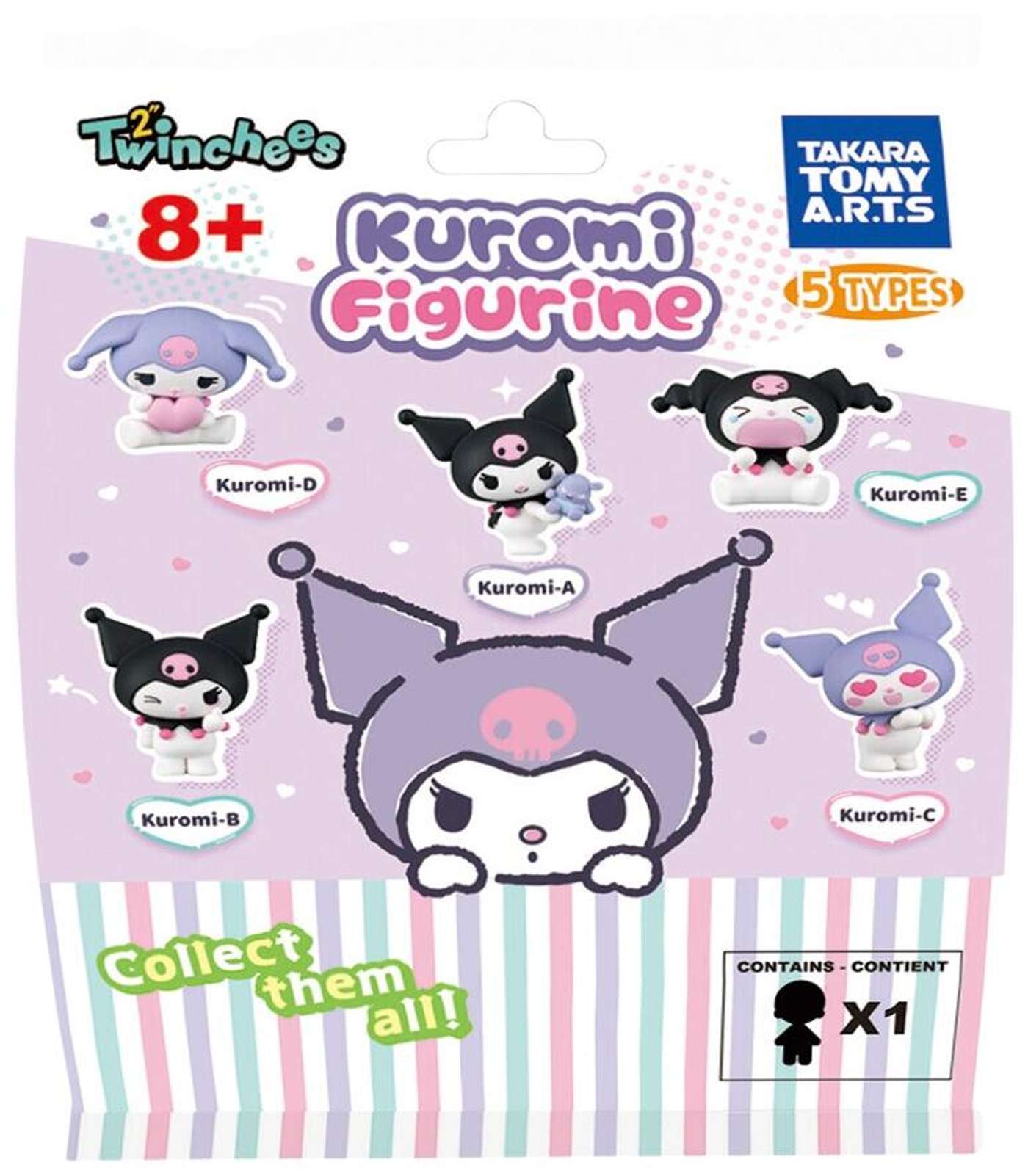 Фигурки Twinchees Sanrio Kuromi, фигурка-сюрприз