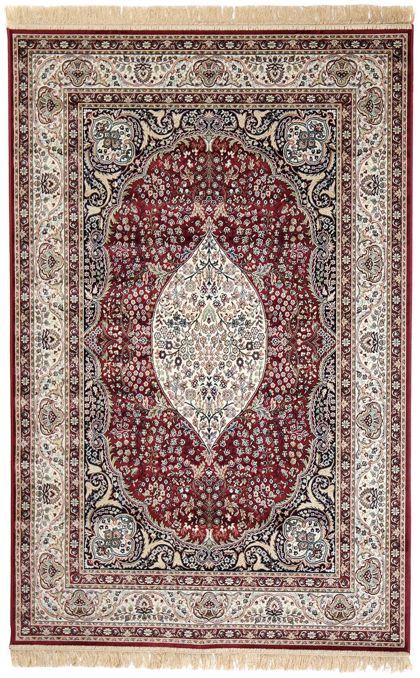 идеальный дом Ковер из вискозы Royal Palace 135х195 см красный (цвет красный)