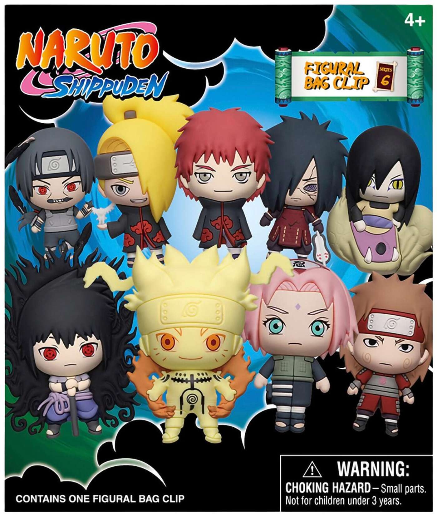 Коллекционная фигурка Monogram Naruto Bag Clip Series 6