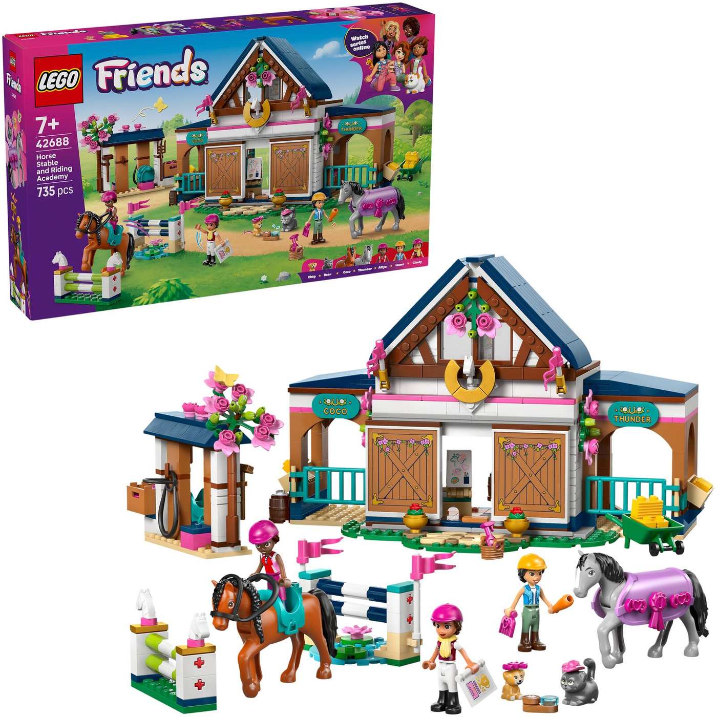 LEGO® LEGO Friends 42688 Конюшня и школа верховой езды