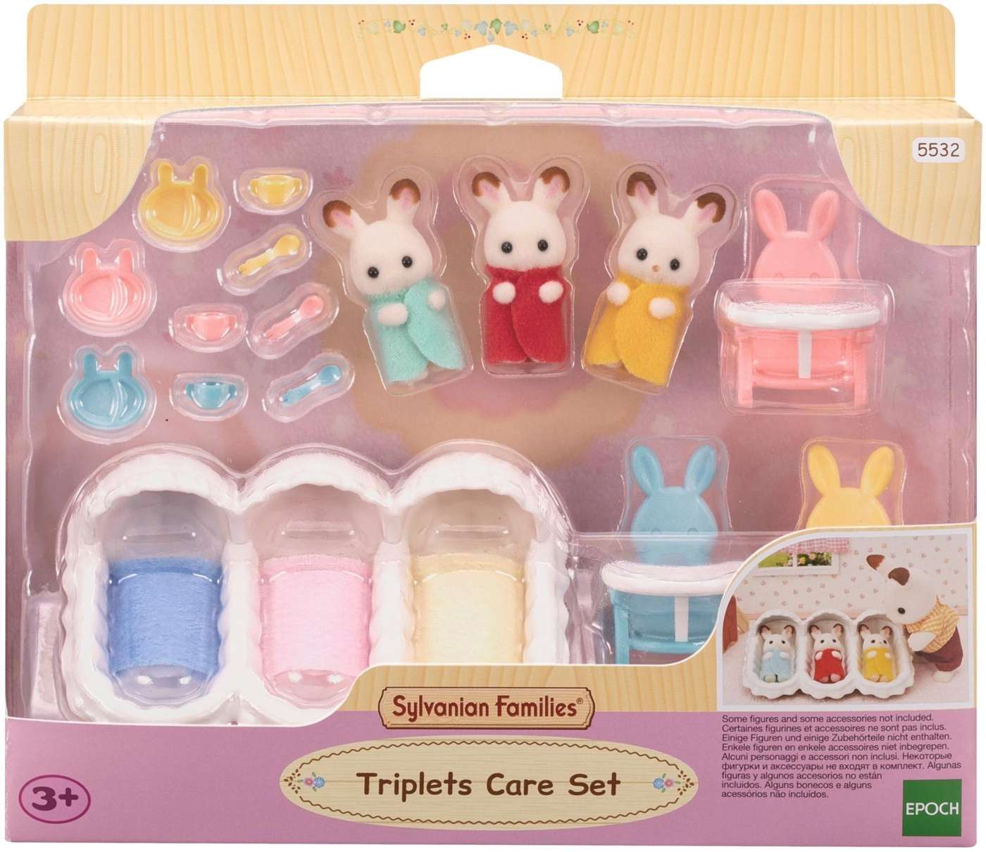 Тройняшки шоколадных кроликов Sylvanian Families