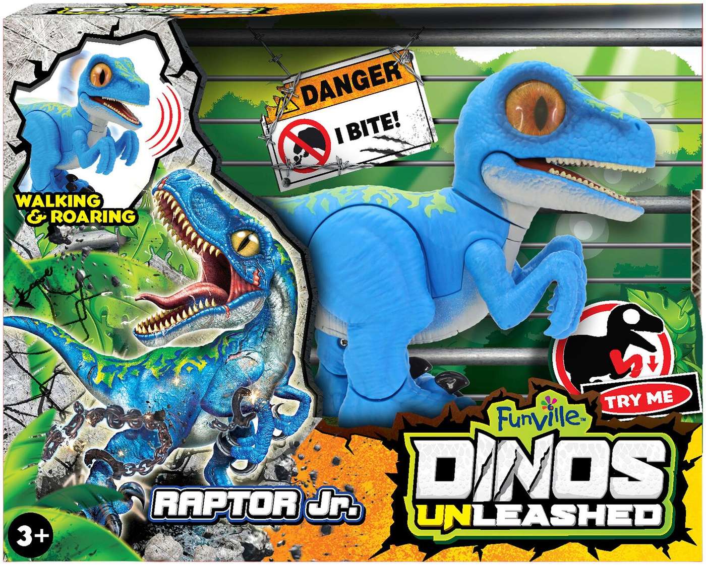 Динос развязал Raptor Jr.