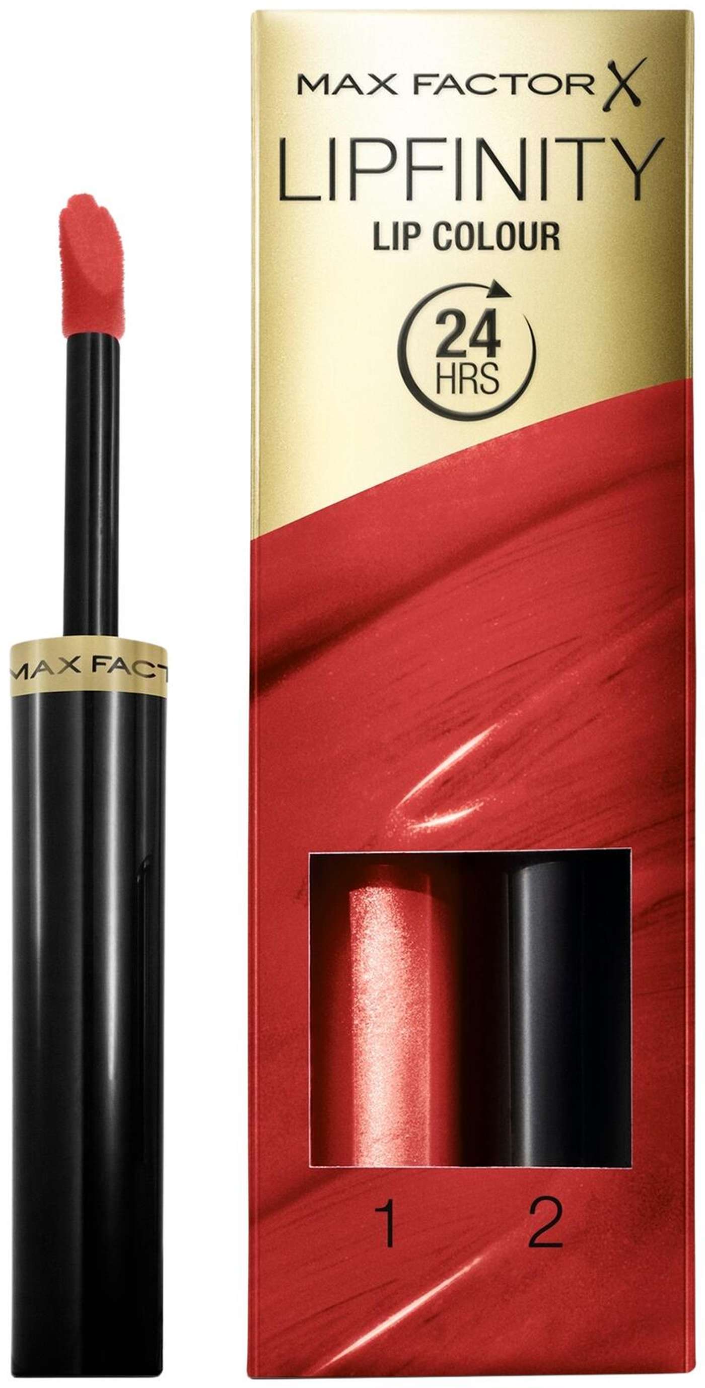 Max Factor Lipfinity 120 Горячий (цвет Горячий)