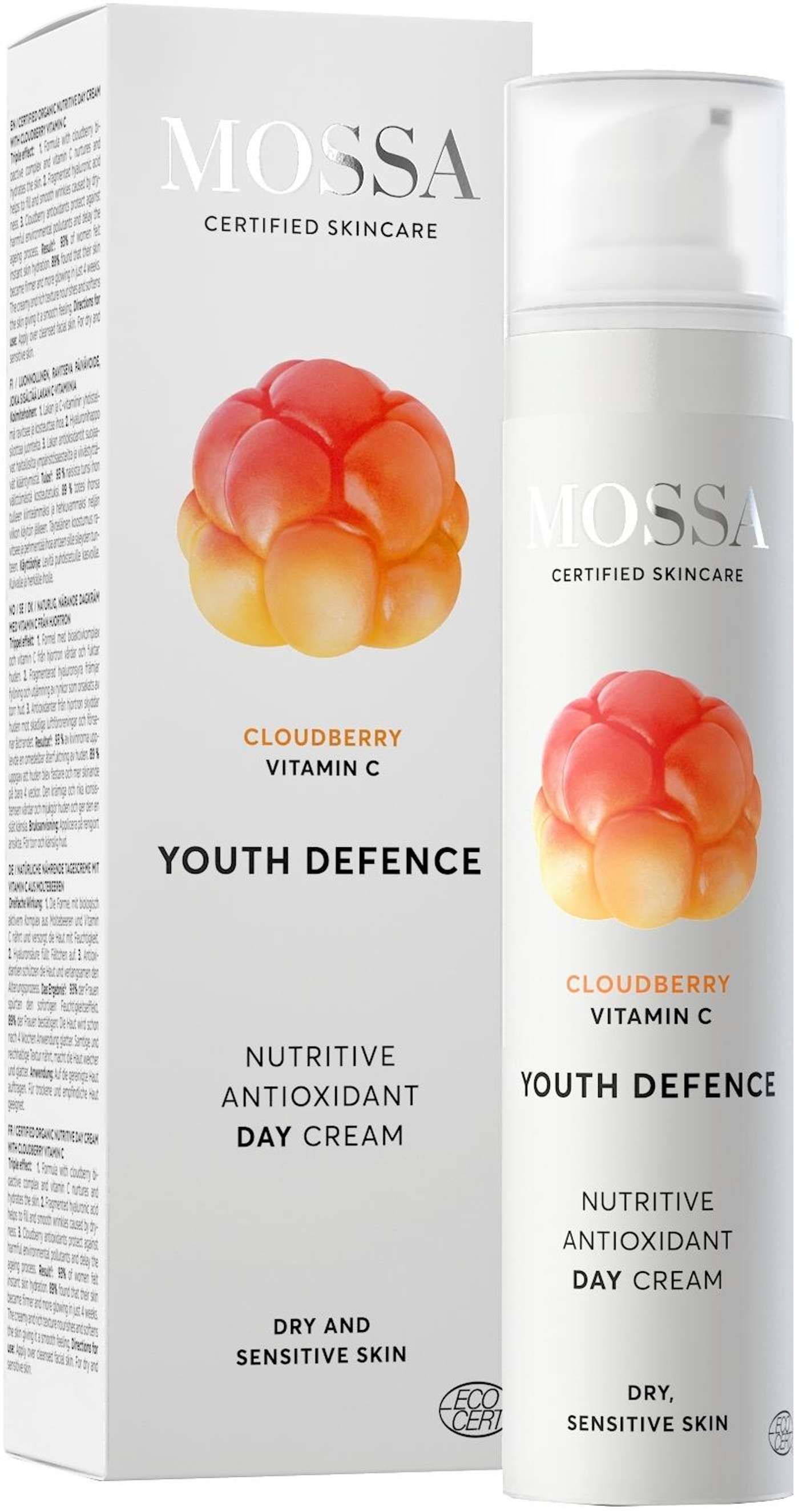 Mossa YOUTH DEFENSE Питательный дневной крем с антиоксидантами, 50мл