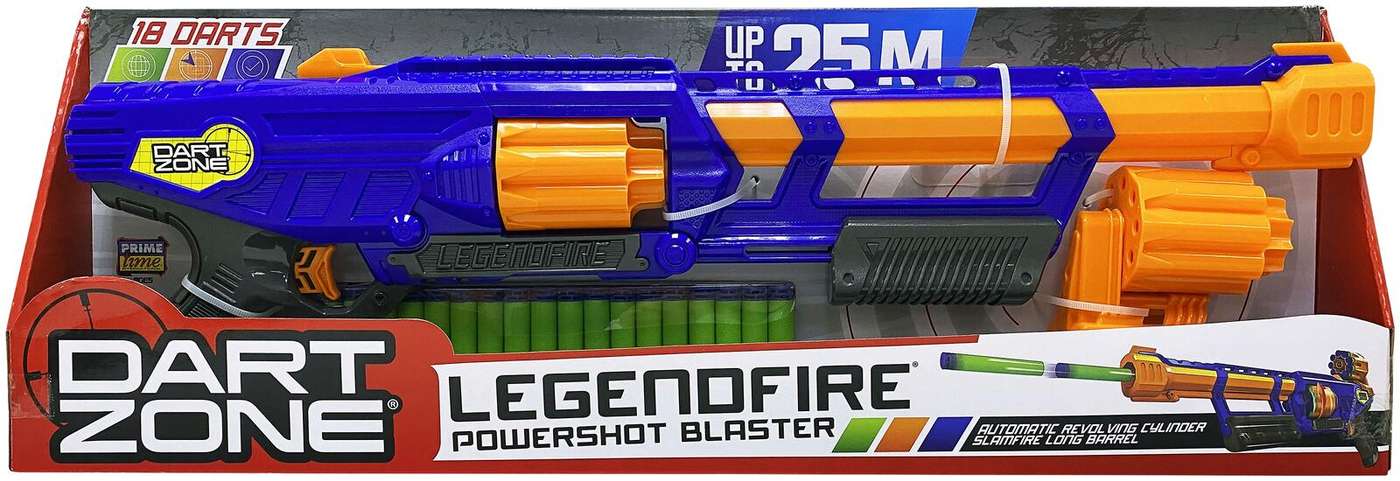 Пенный пистолет Dart Zone Legendfire Powershot