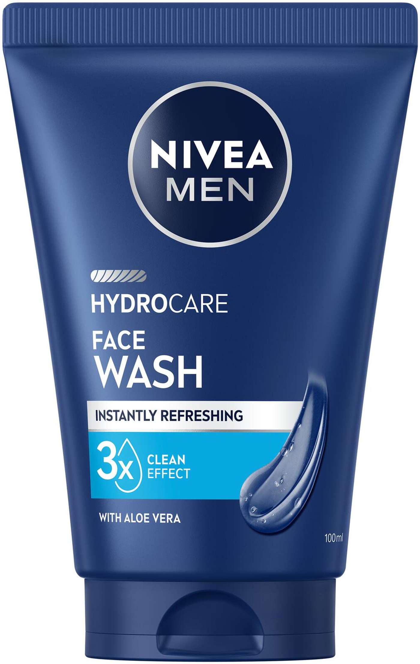 NIVEA MEN 100 мл Hydrocare Face Wash очищающий гель для лица