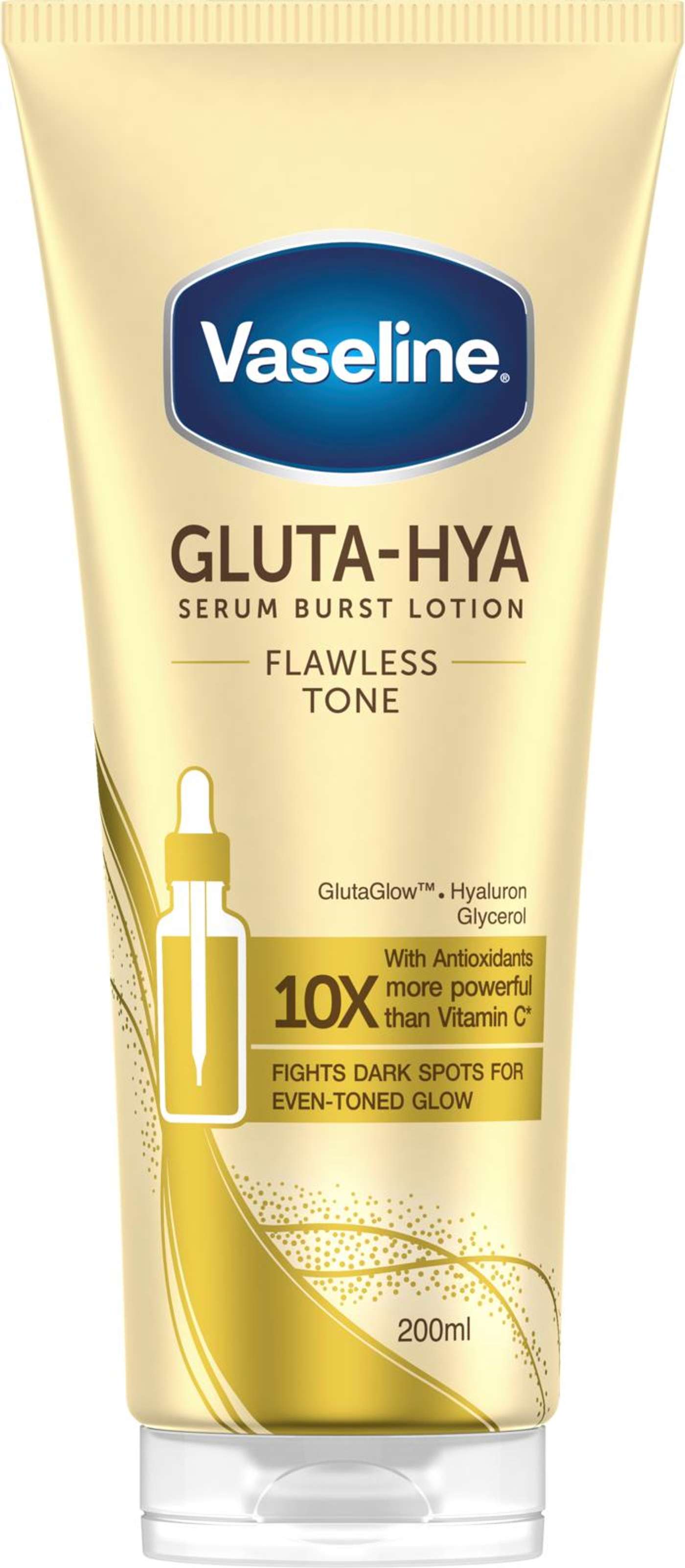 Vaseline Gluta-Hya Flawless Glow Serum Burst Лосьон 200 мл