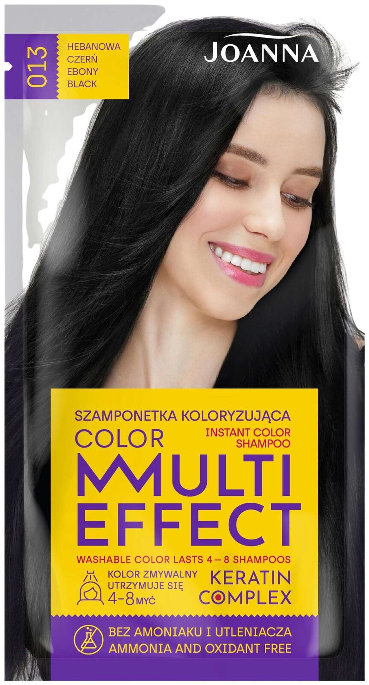 Шампунь Joanna Multi Effect Ebony Black 013