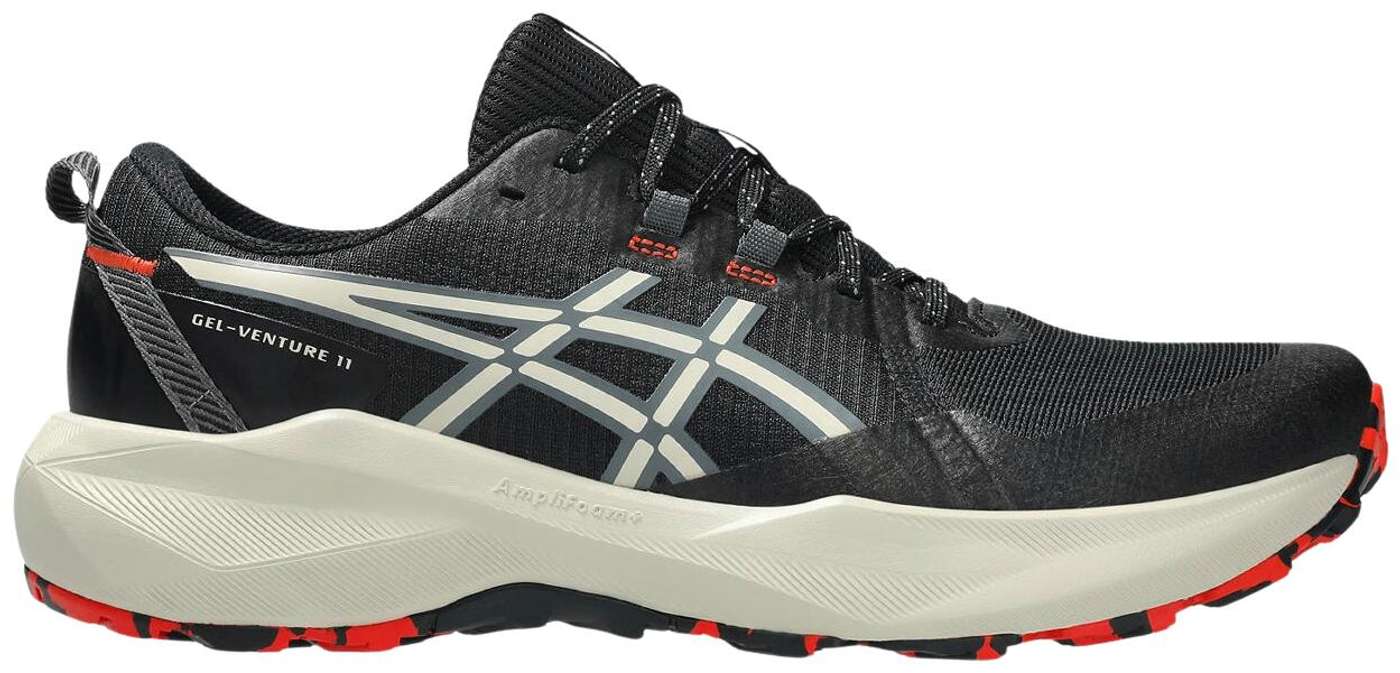 Мужские кроссовки Asics для трейлраннинга Gel-Venture 11 (размер 7, цвет черная / светлая пыль)