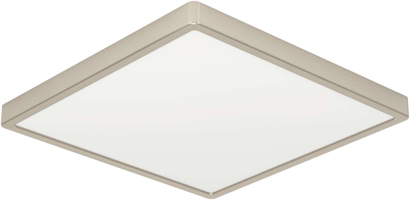 Потолочный светильник EGLO Fueva 6 LED 17, 5Вт CCT 39x39 см никель (цвет Никель)